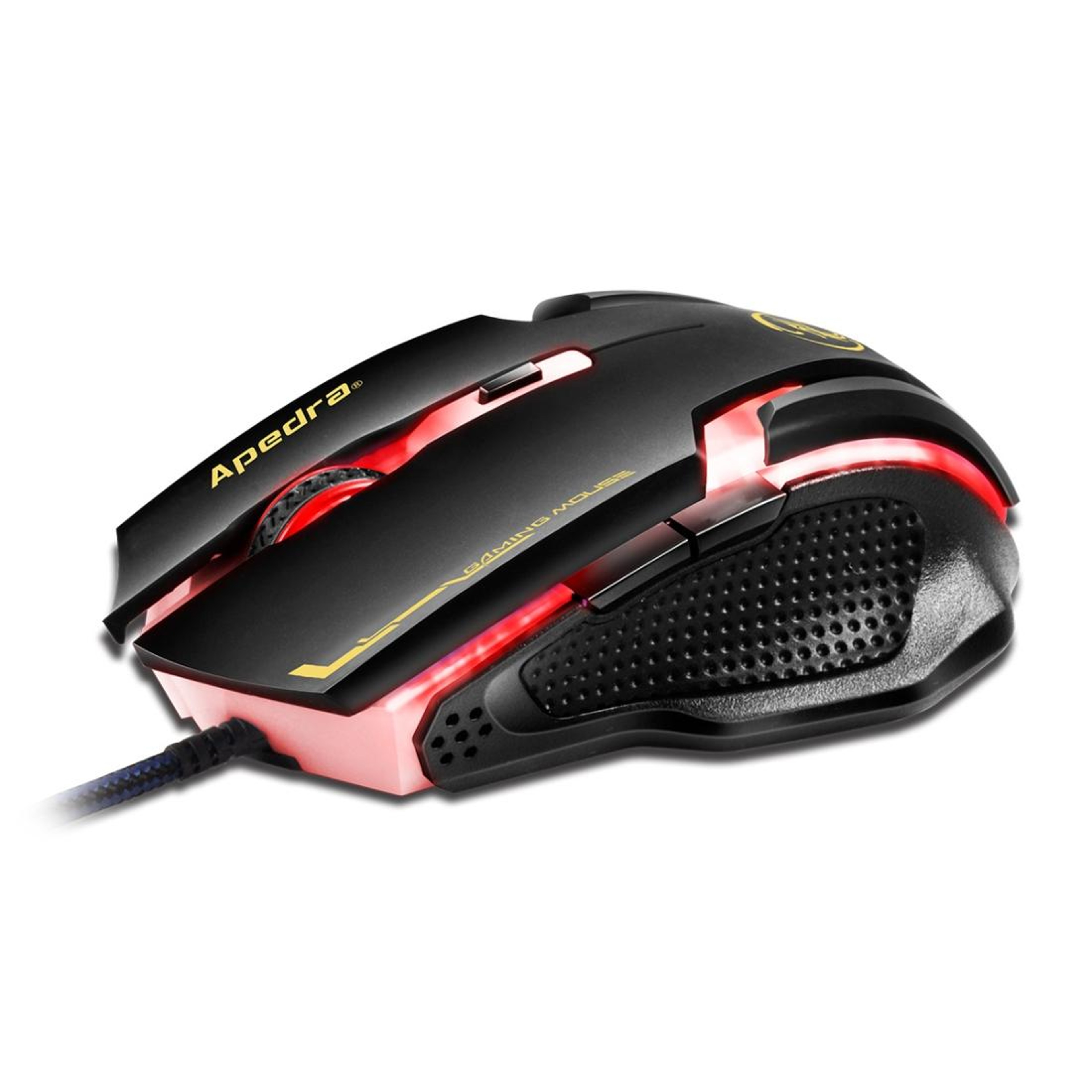 iMICE A9 3200 DPI Wired Gaming Mouse with 6 Buttons and LED Breathing Light – view 1