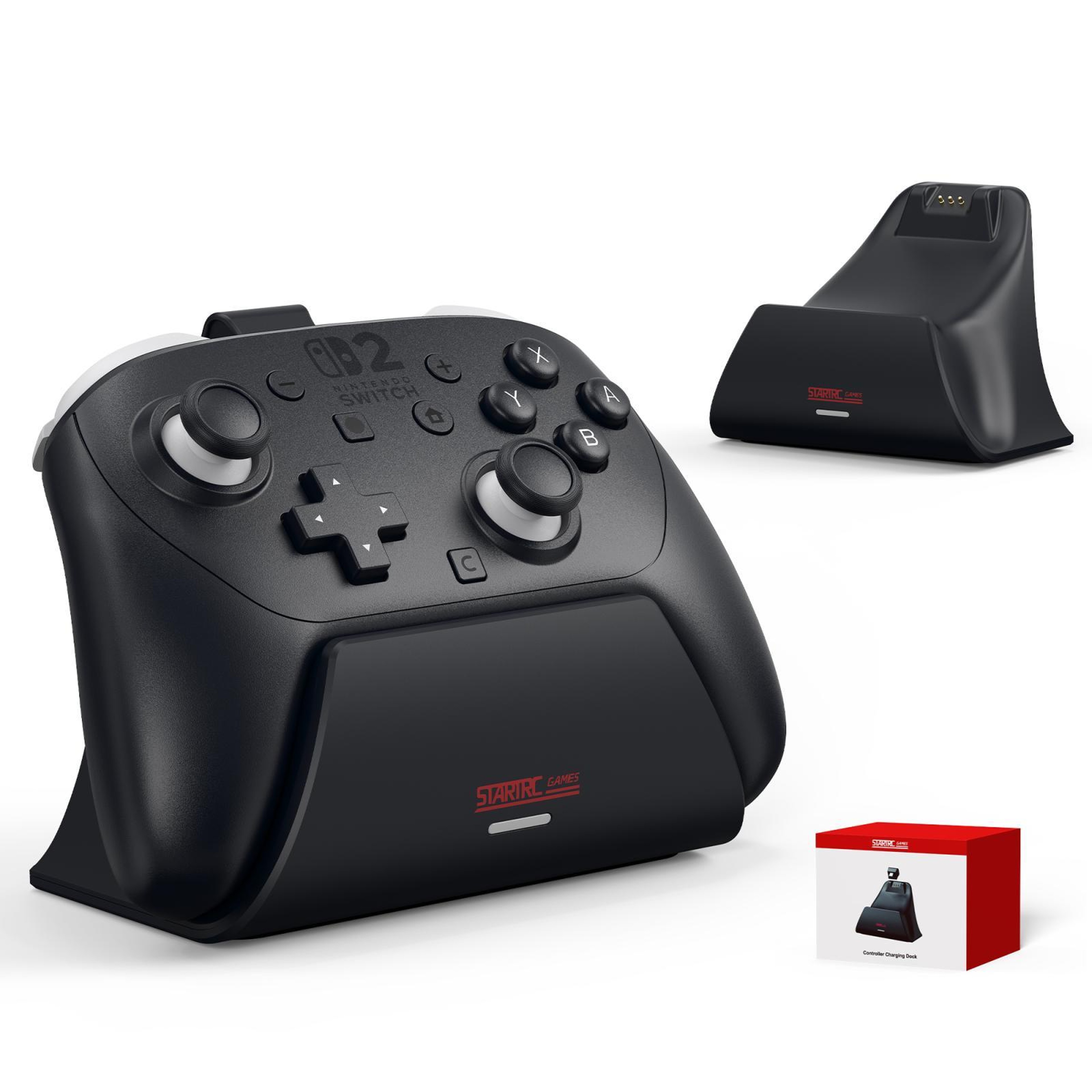 STARTRC Nintendo Switch 2 Pro Controller Charging Dock and Display Stand – view 3