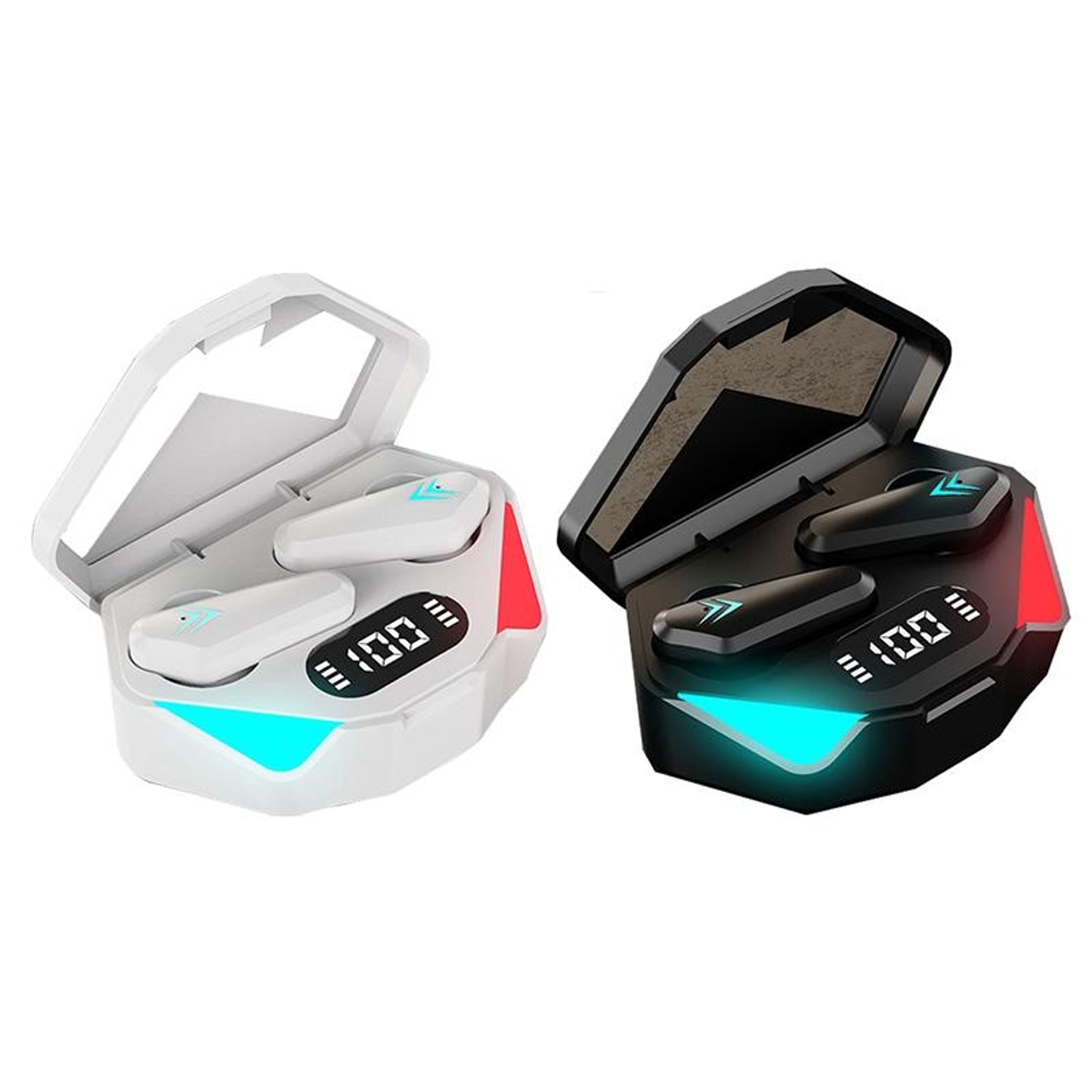 TWS-Y04 Wireless Gaming Earbuds with Bluetooth 5.0 Touch Control and LED Charging Case – view 2