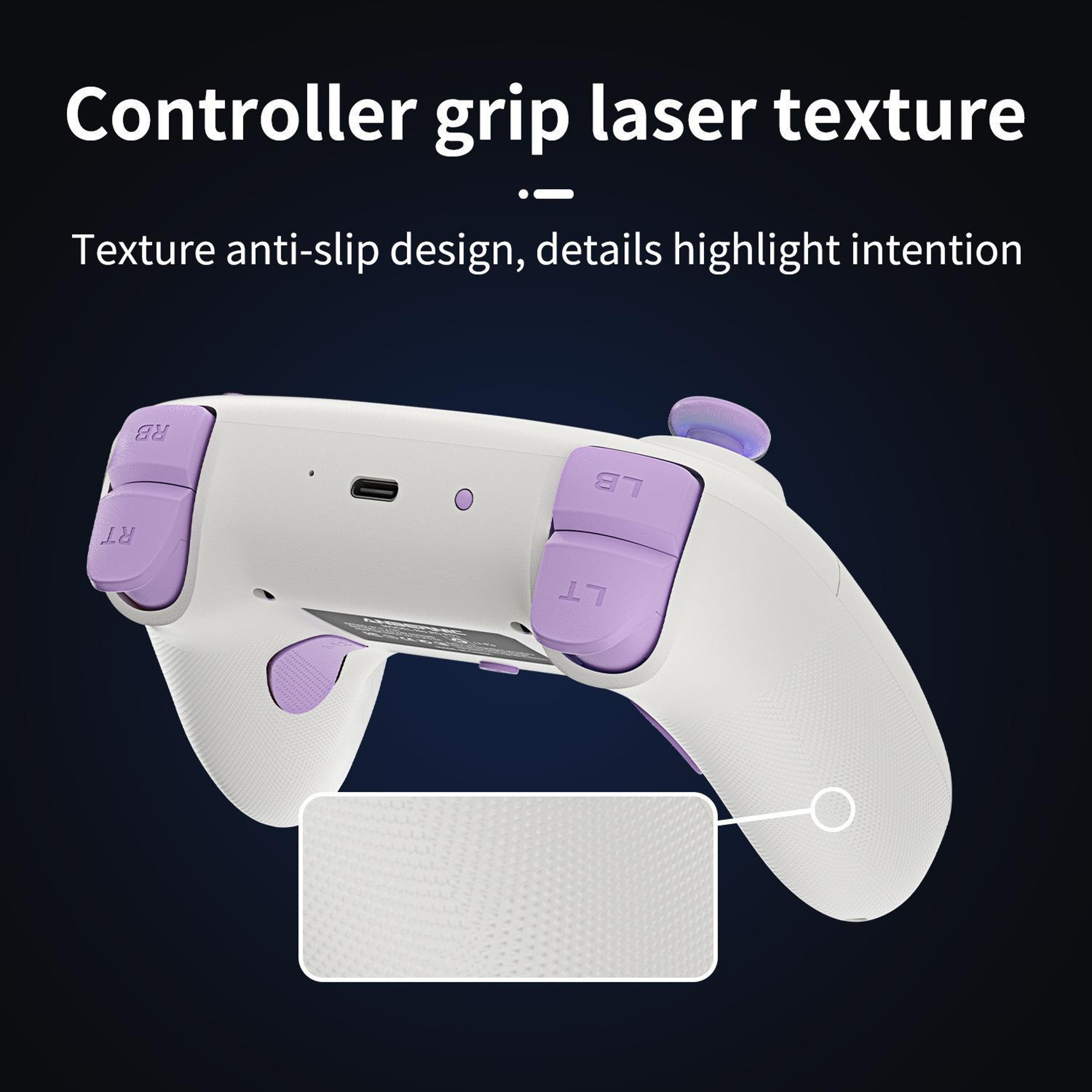 ANBERNIC RGP01 Hall Effect Wireless Gaming Controller for PC, Switch and Steam – view 3