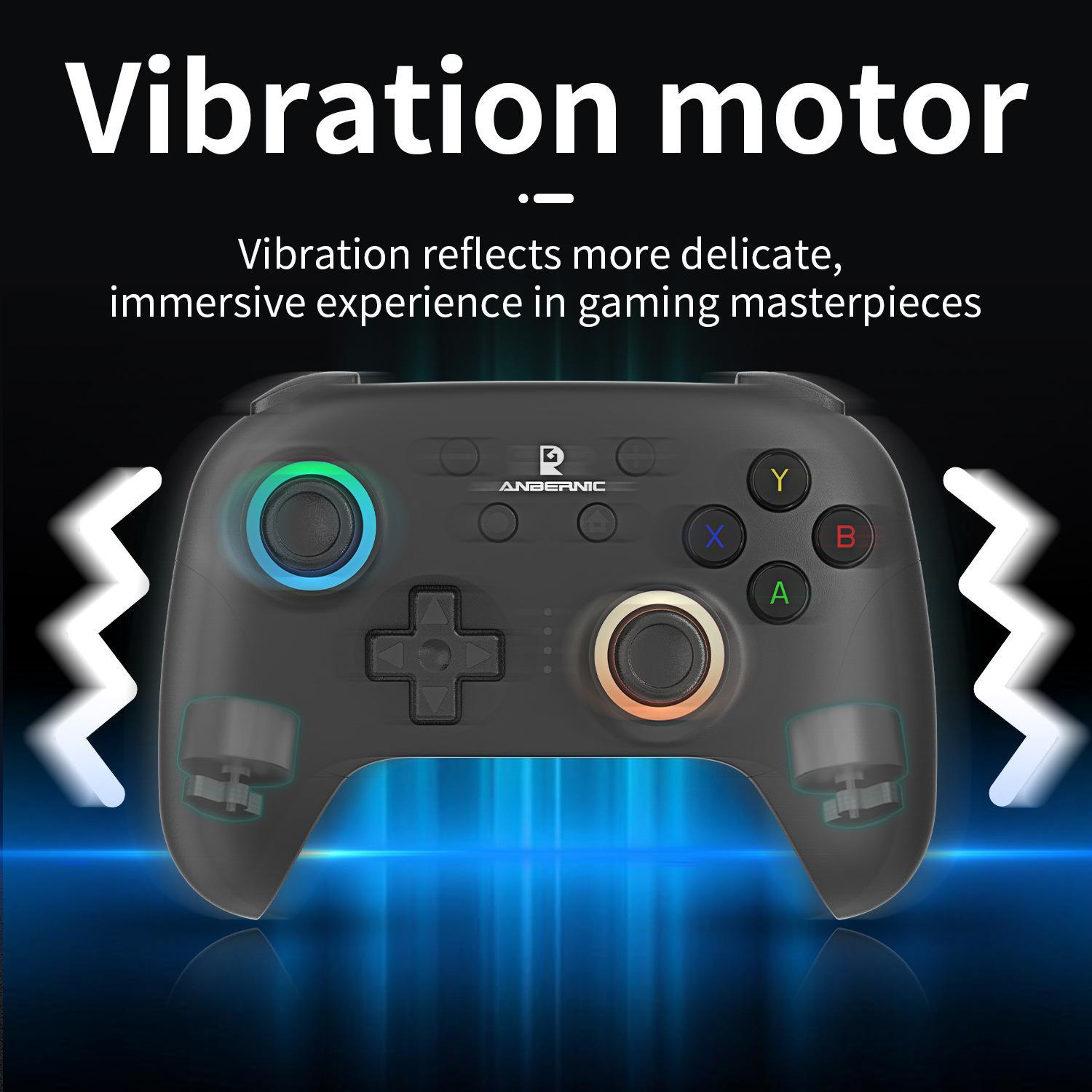 ANBERNIC RGP01 Hall Effect Wireless Gaming Controller for PC, Switch and Steam – view 10