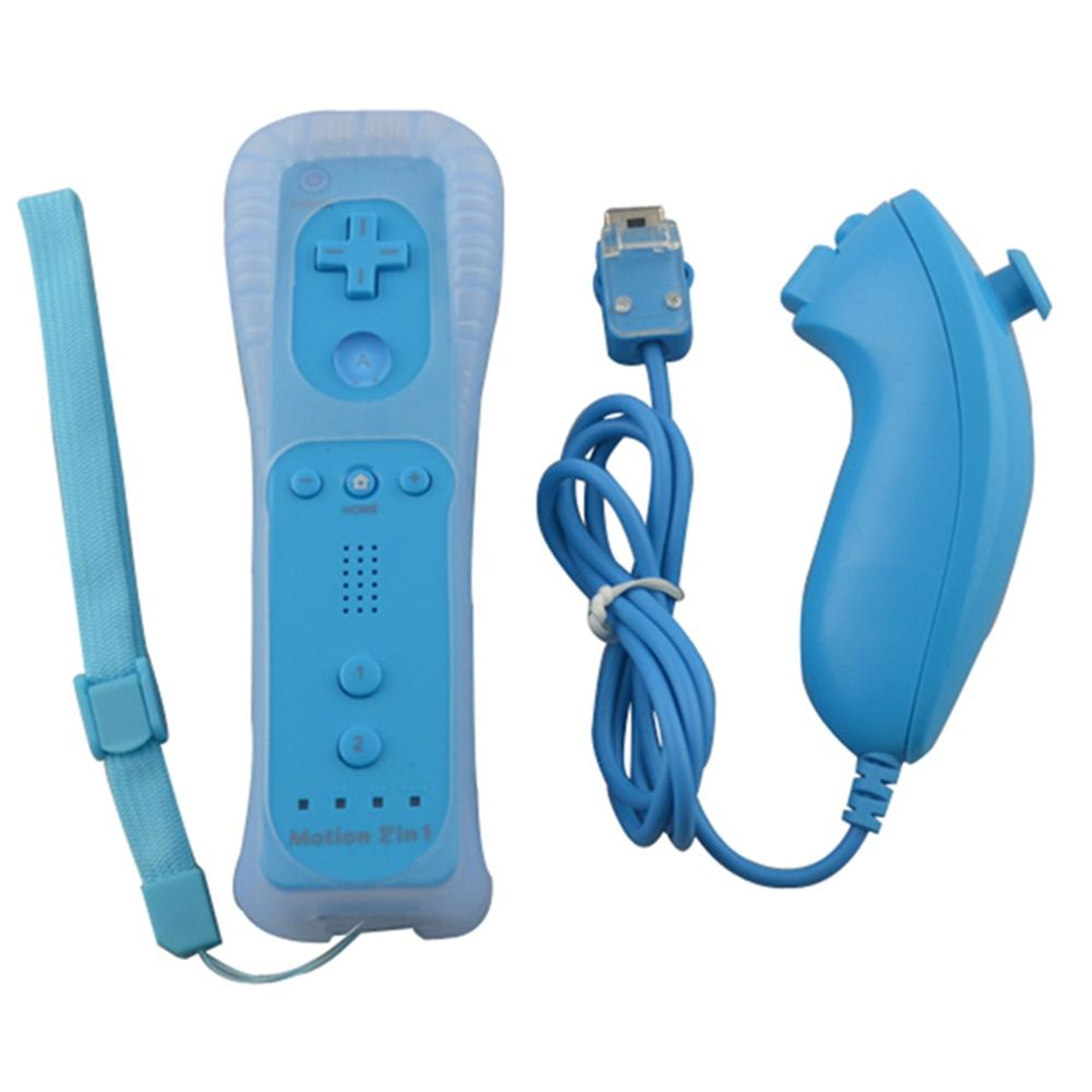 Wii Wireless Game Controller with Built-In Speaker, Silicone Case and Wrist Strap – view 12