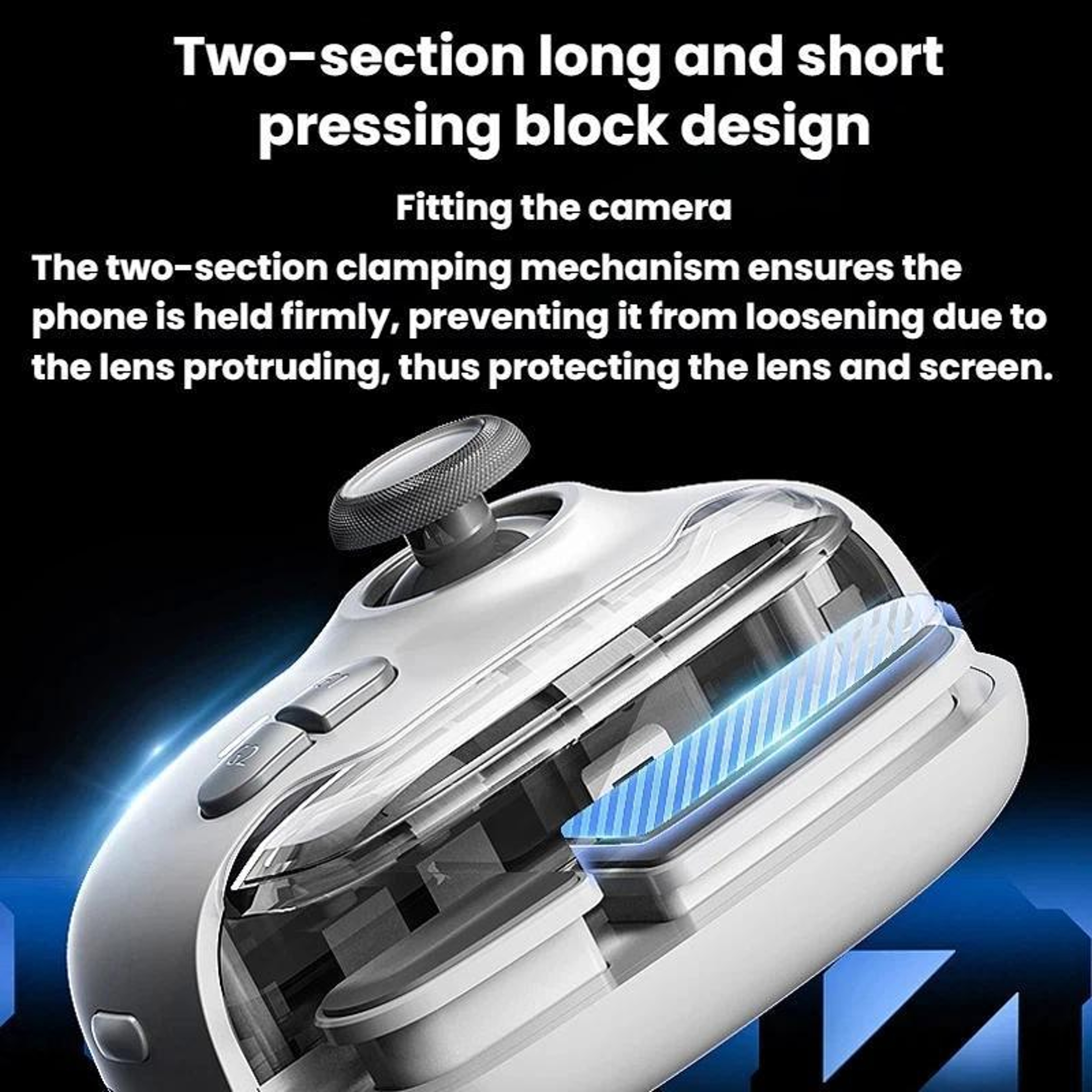 MeMo MB03 Wireless Mobile Game Controller with Vibration and Physical Buttons – view 5