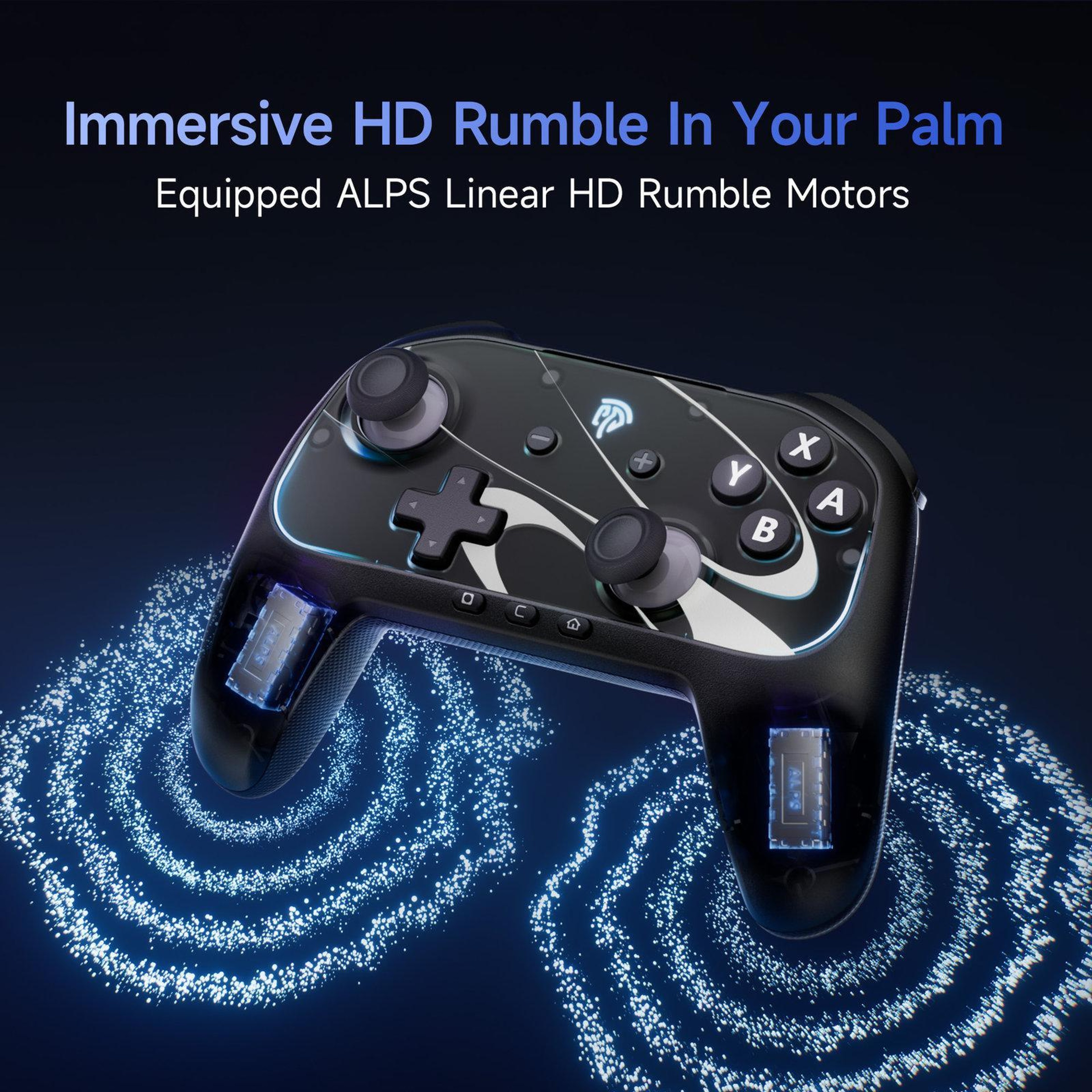 EasySMX S10 Switch 2 Wireless Controller with TMR Joysticks, HD Rumble and NFC – view 9