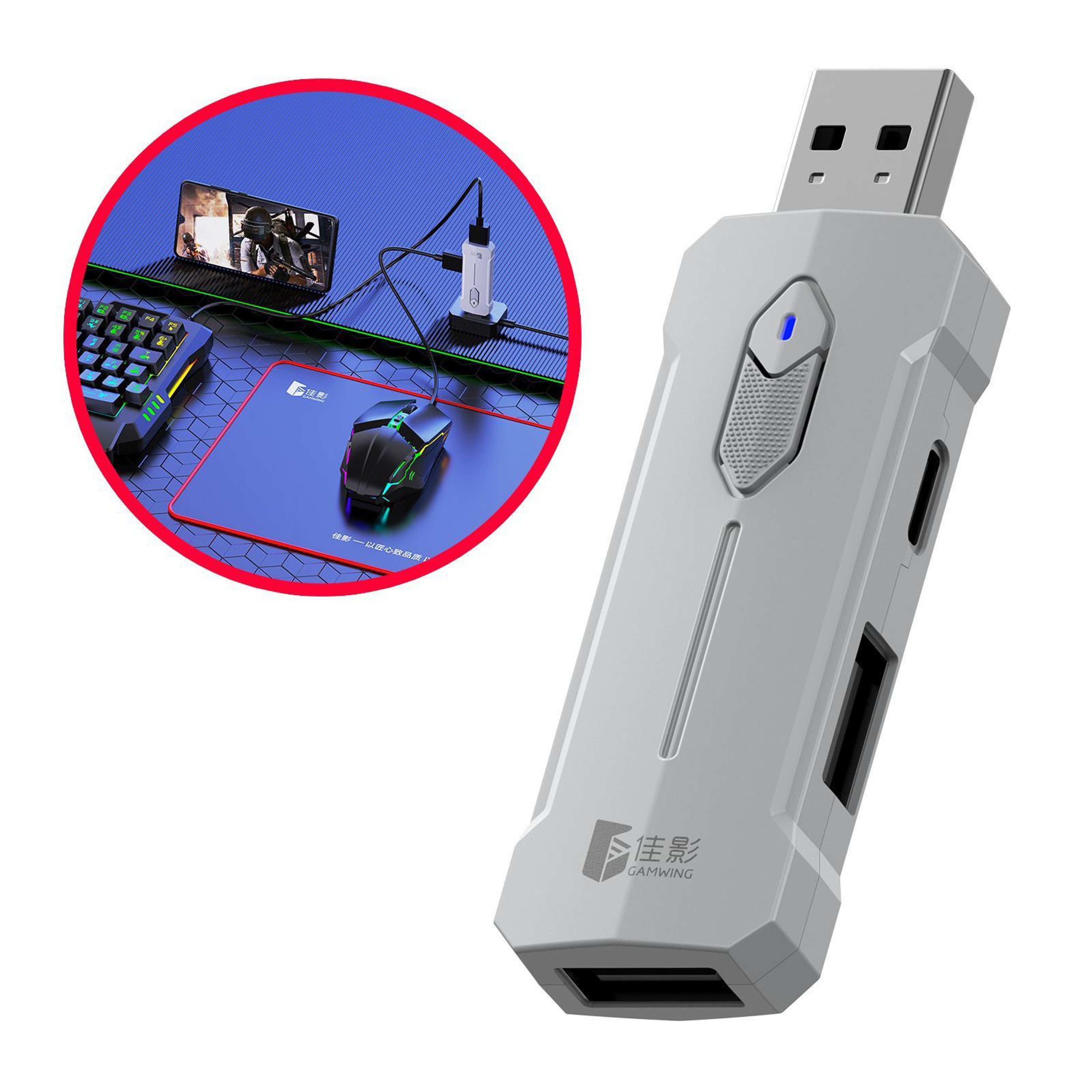 Gamwing X8 Mobile Gaming Keyboard and Mouse Set with Bluetooth 5.3 Game Converter for Android – view 2