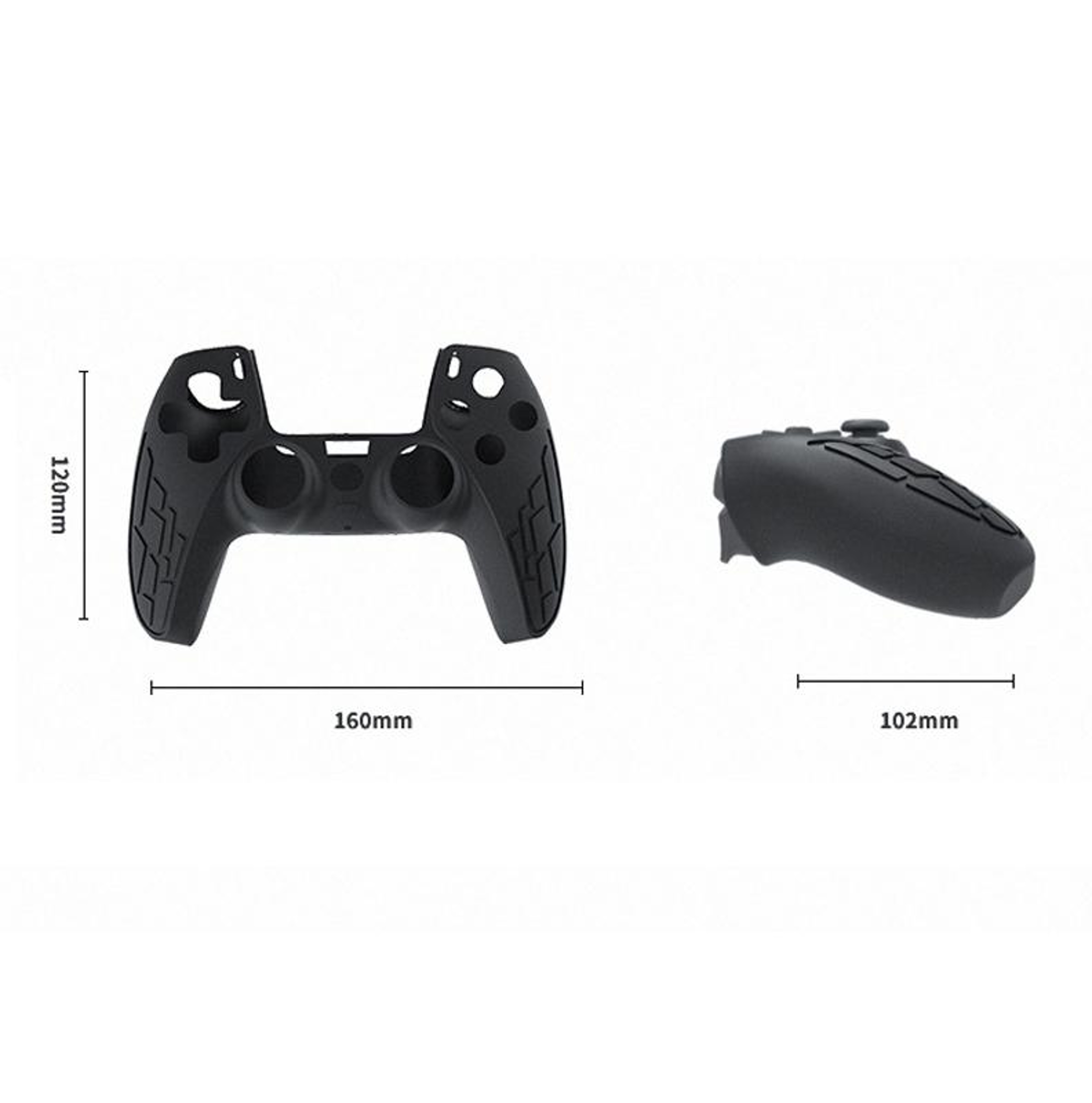 PS5 Controller Silicone Cover with Non-Slip Grip and 2mm Protective Skin – view 3