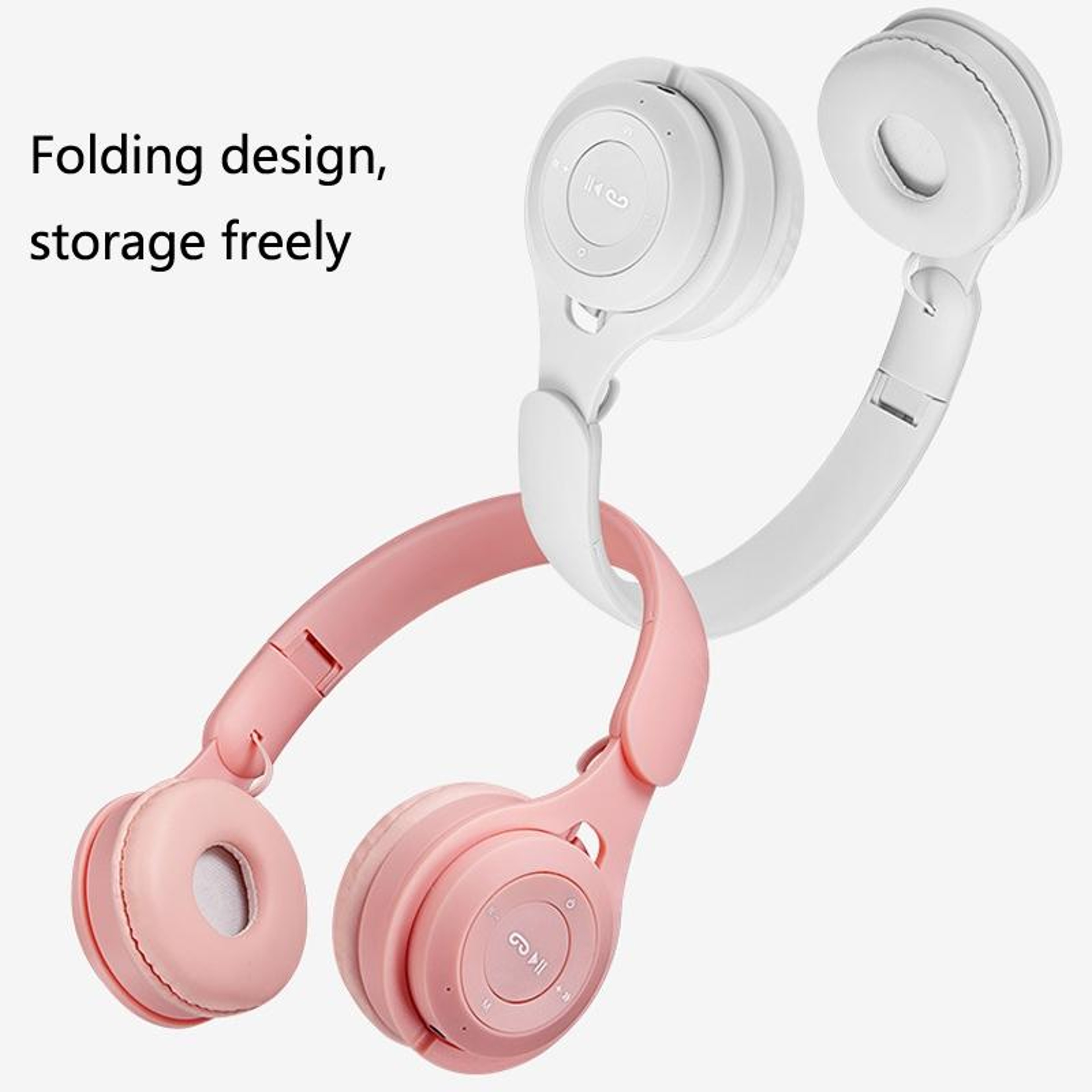 M6 Wireless Bluetooth Headphones With Mic Foldable HiFi Gaming Headset 3