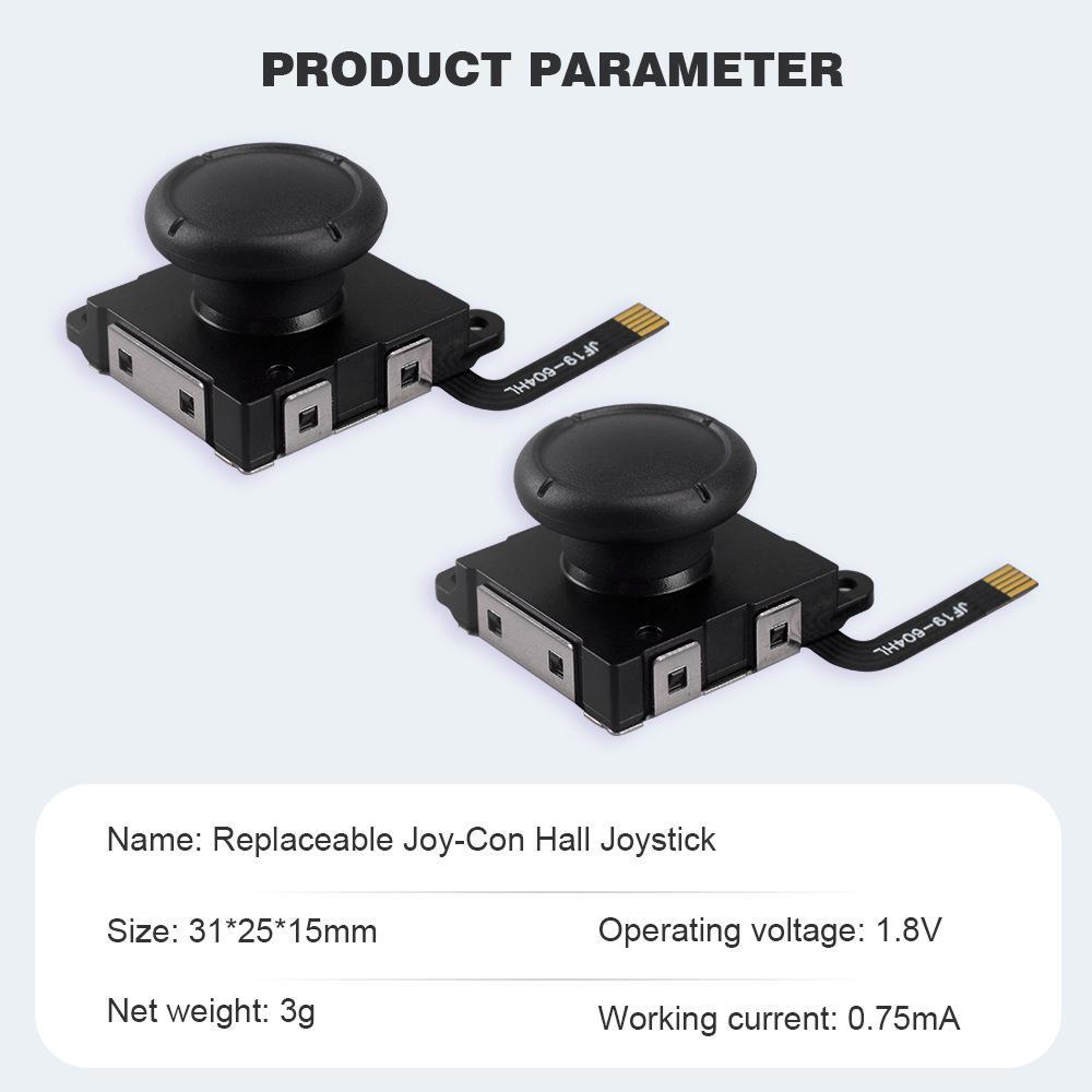 Hall Effect Joystick for Nintendo Switch Joy-Con Drift-Free Replacement Analog Stick – view 9