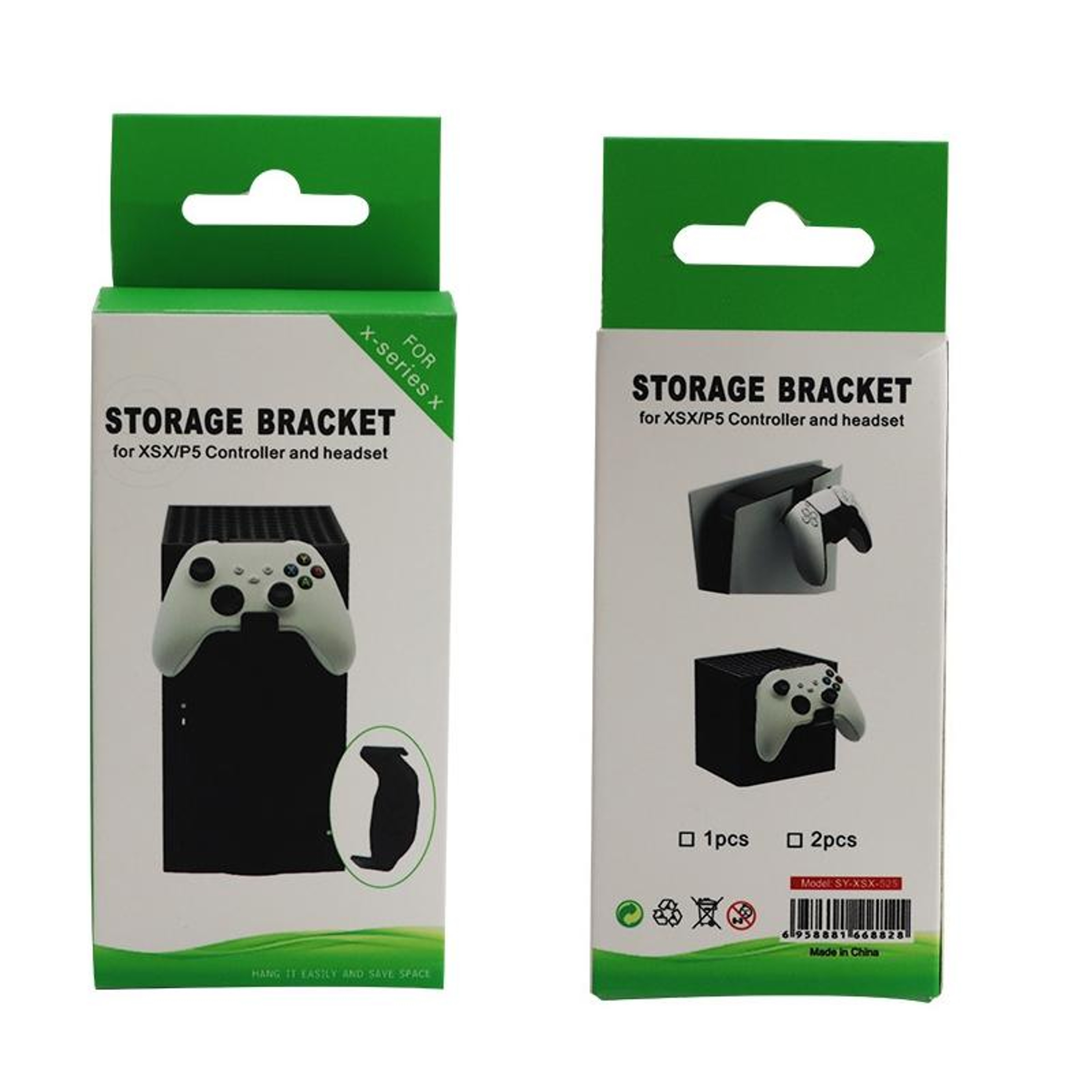 PS5 and Xbox Series X Headset Holder and Controller Holder Console Mount – view 6