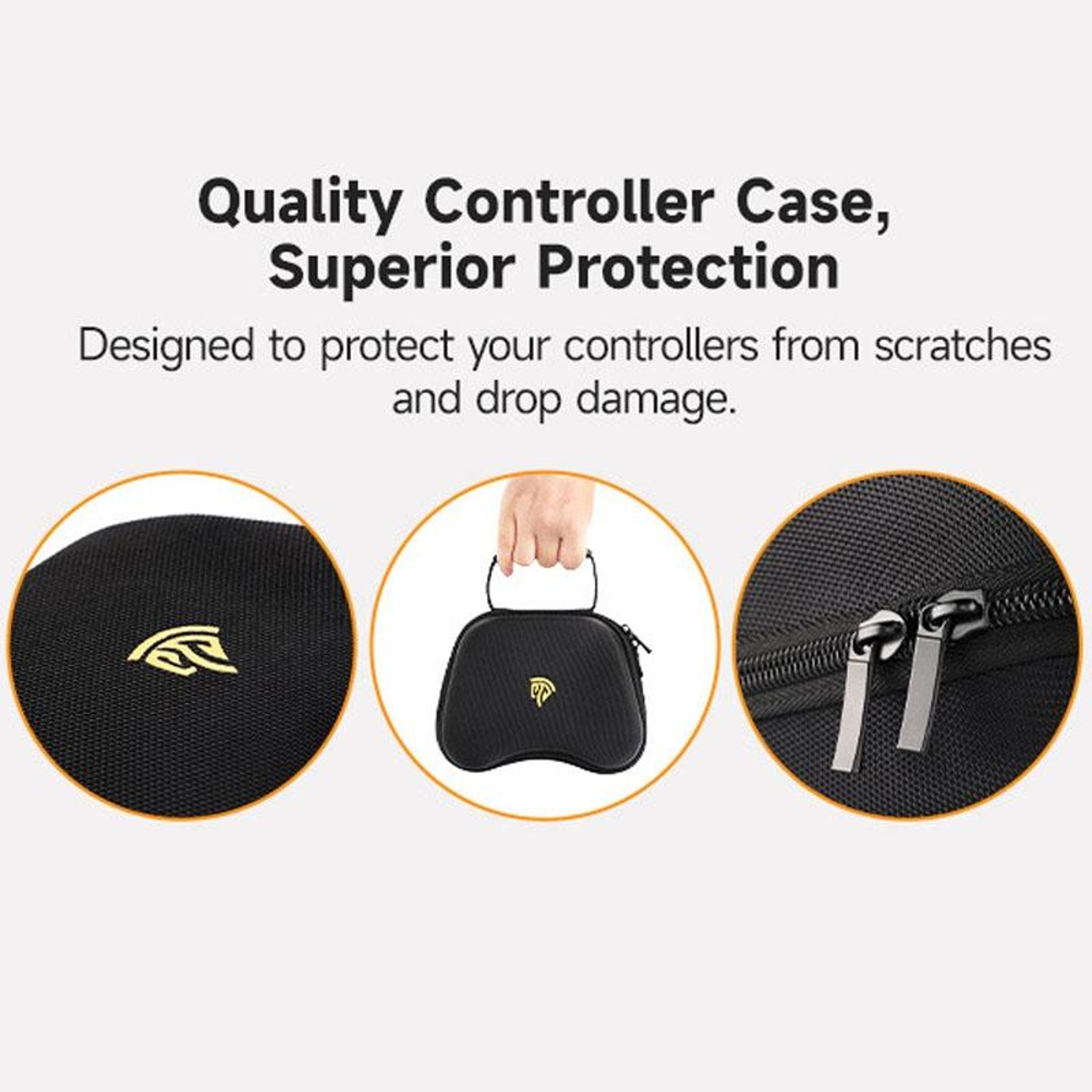 EasySMX Controller Carrying Case Shockproof Game Controller Storage Case for PS5 Xbox Switch – view 6