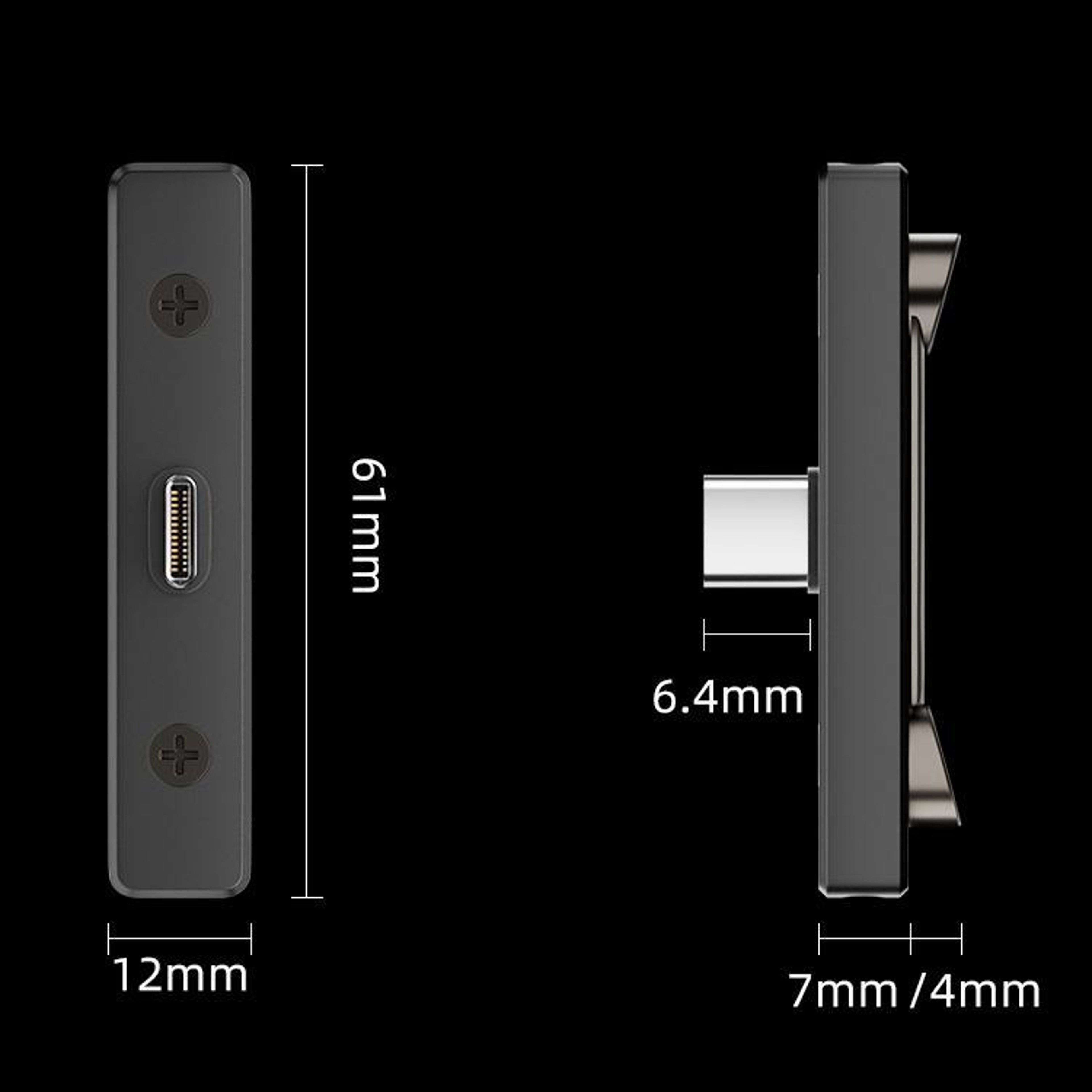2-in-1 USB C Splitter Adapter with 100W Fast Charging, 10Gbps Data Transfer and Foldable Phone Stand – view 8