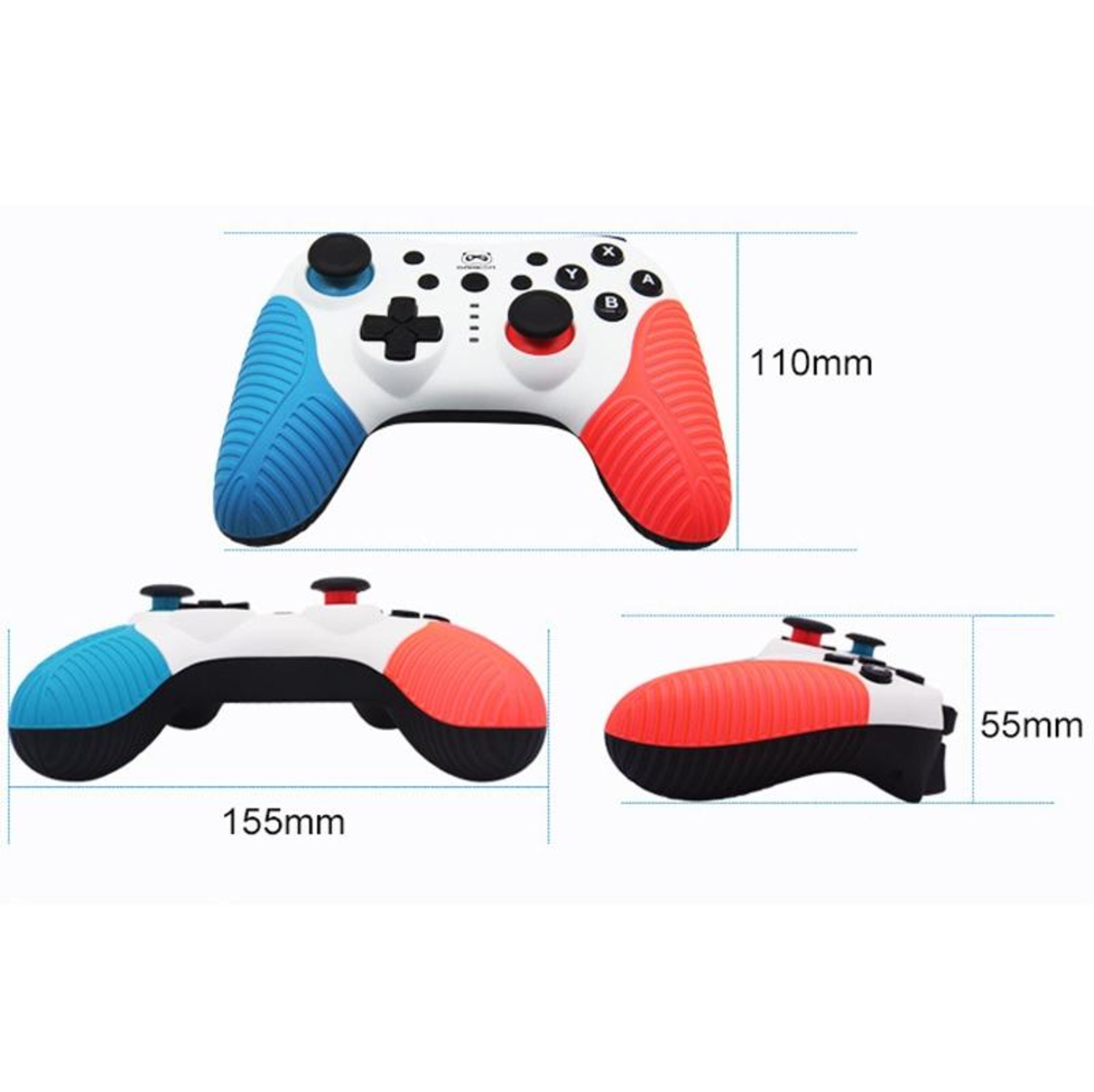 SW510 Wireless Bluetooth Controller for Switch Pro PC Android with Dual Vibration and 6-Axis Gyro – view 4