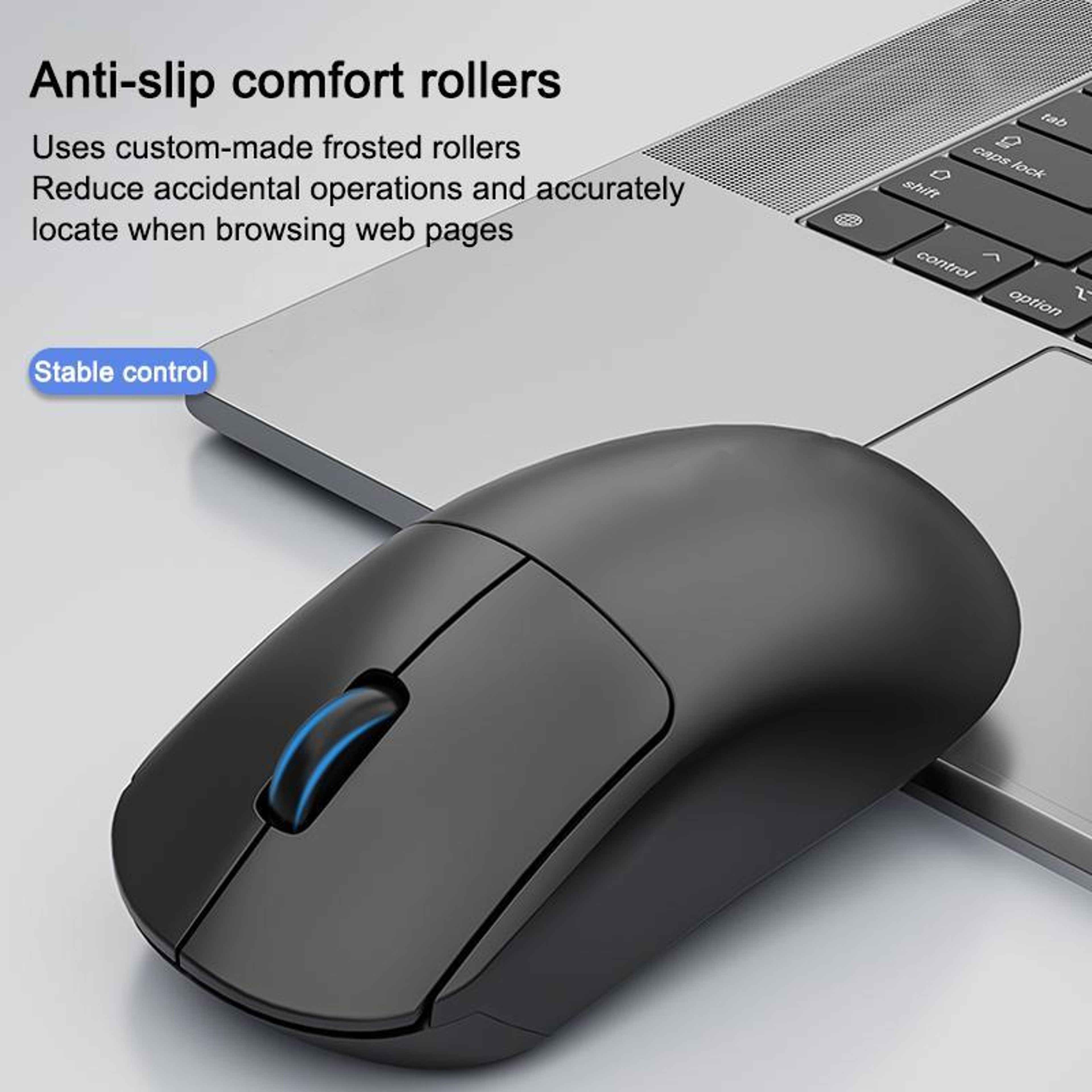 SHIPADOO W200 Rechargeable 2.4G Wireless Mouse for Office and Gaming – view 5