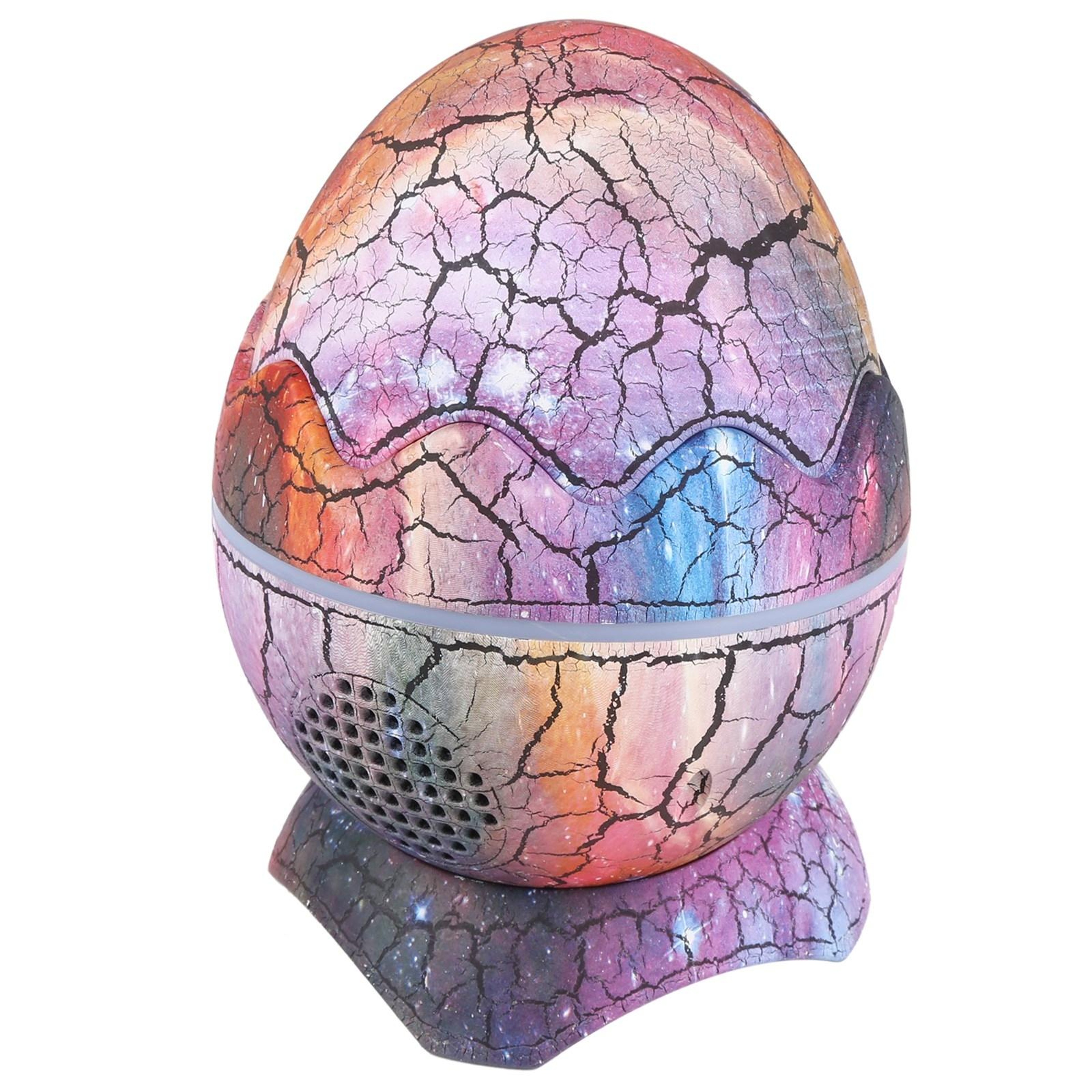 Cracked Egg Star Projector Night Light with Bluetooth Speaker and Remote Control – view 3