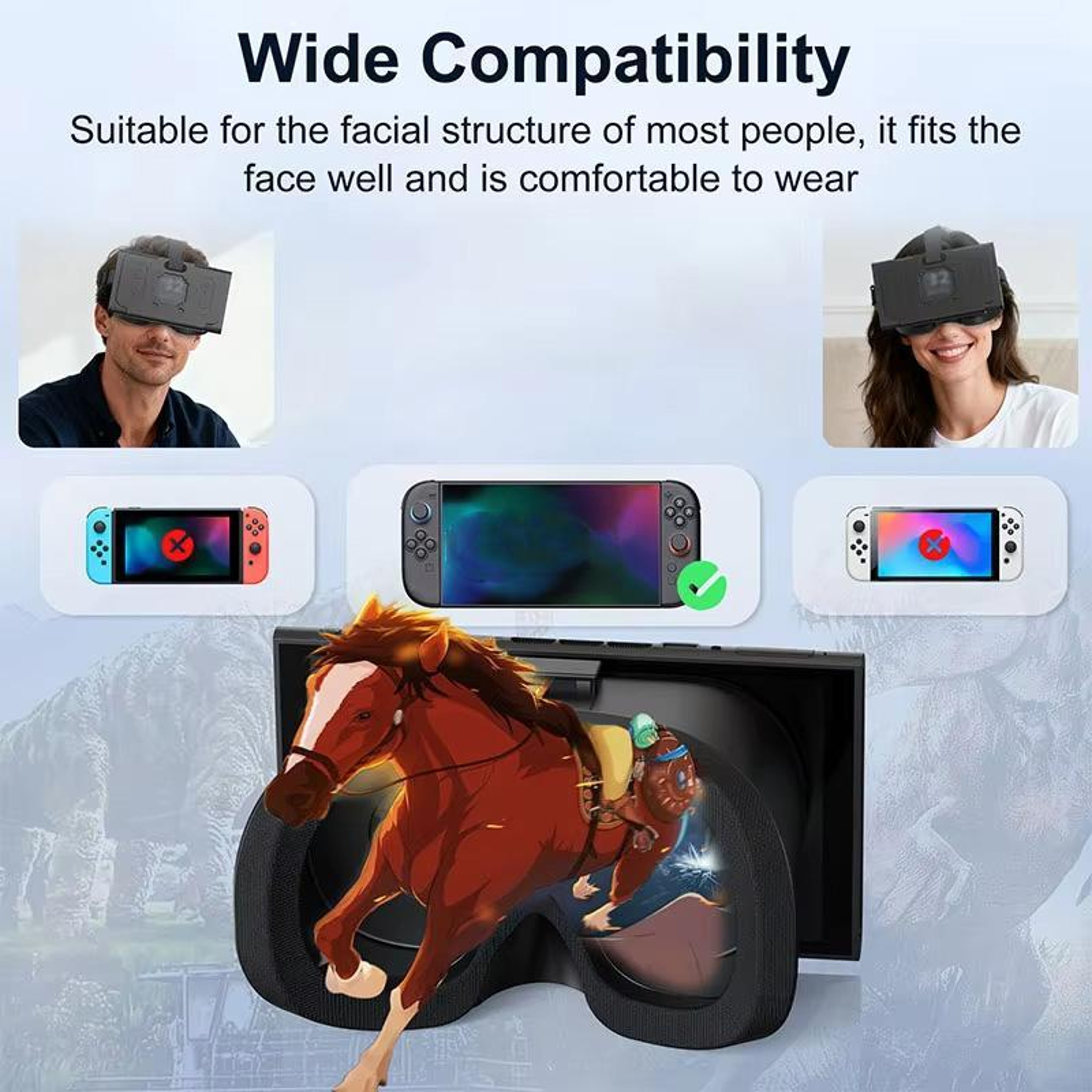 STARTRC GAMES Nintendo Switch 2 VR Headset with Adjustable HD Lenses and Comfort Fit – view 3