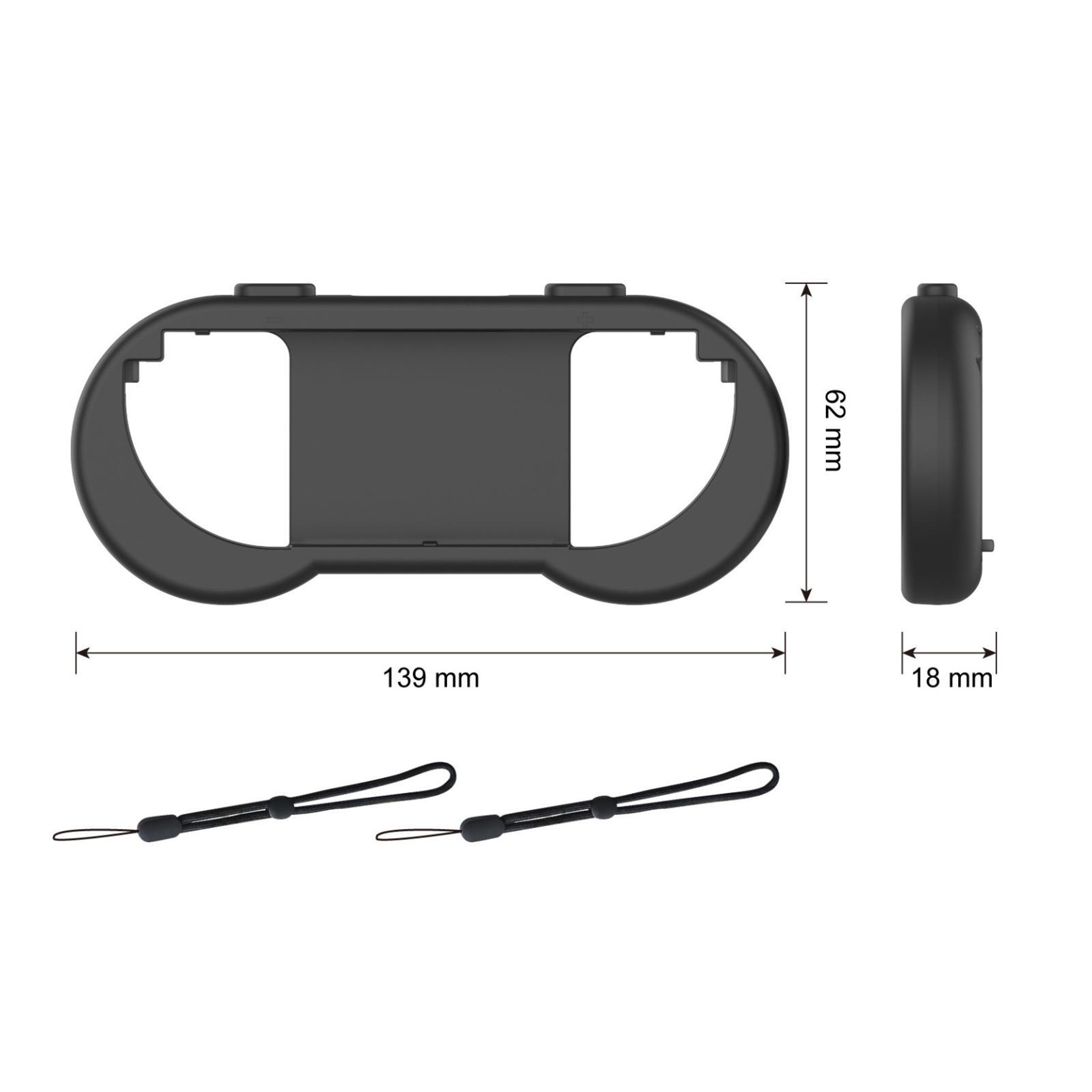Nintendo Switch 2 Joy-Con Comfort Grip Pair with Adjustable Wrist Straps – view 7