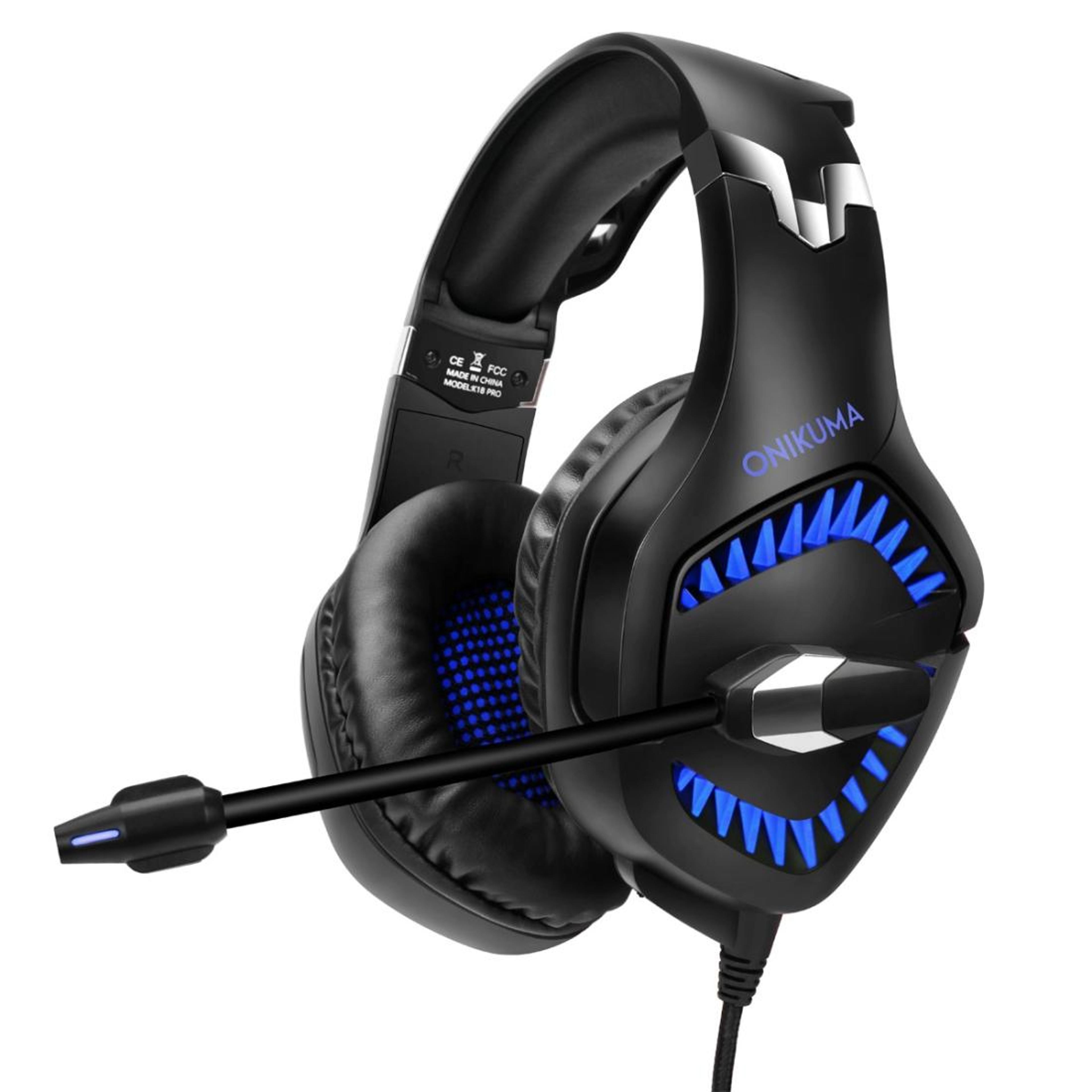 ONIKUMA K1 PRO Stereo Surround Gaming Headset with Microphone for PS4 PC and Xbox One – view 2