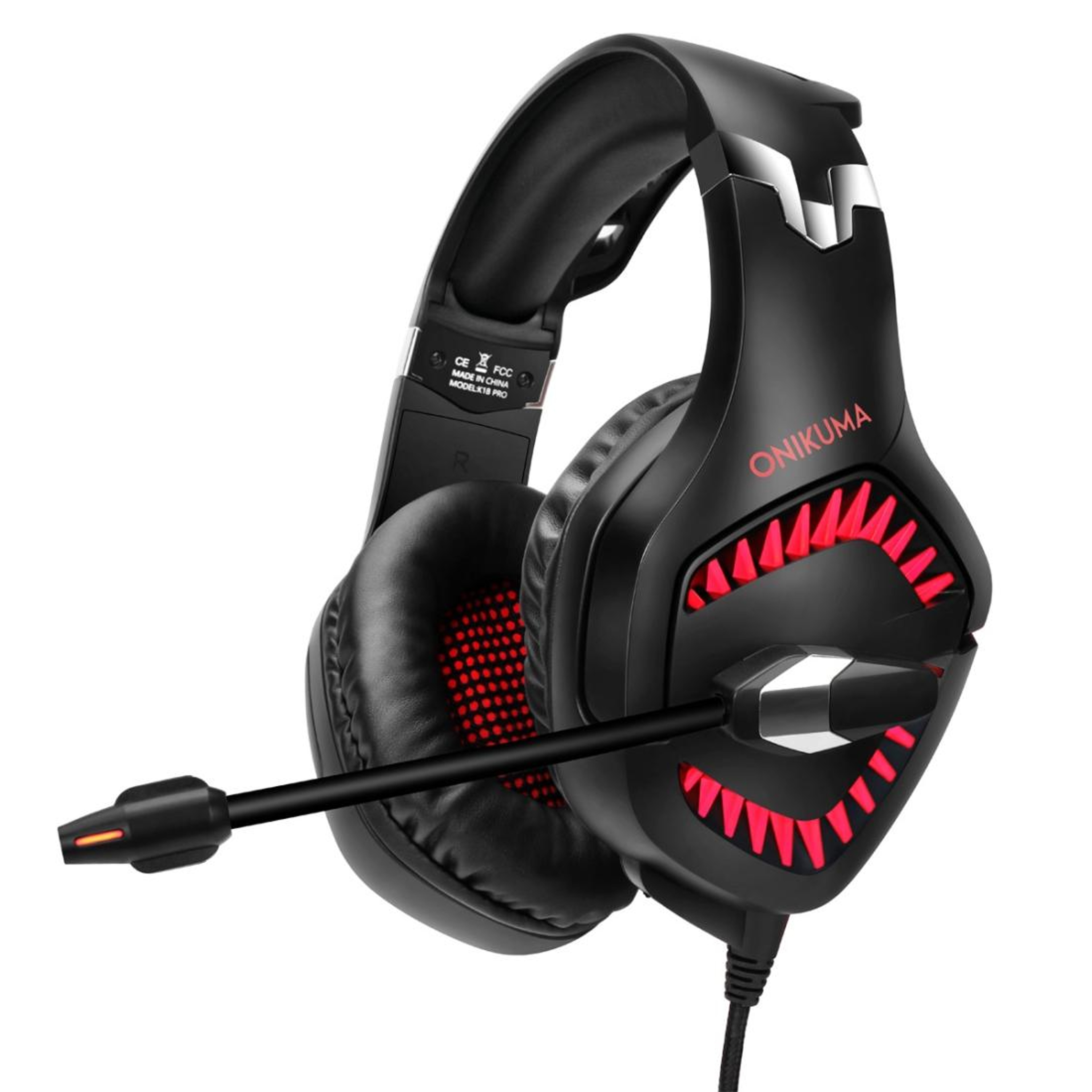 ONIKUMA K1 PRO Stereo Surround Gaming Headset with Microphone for PS4 PC and Xbox One – view 12