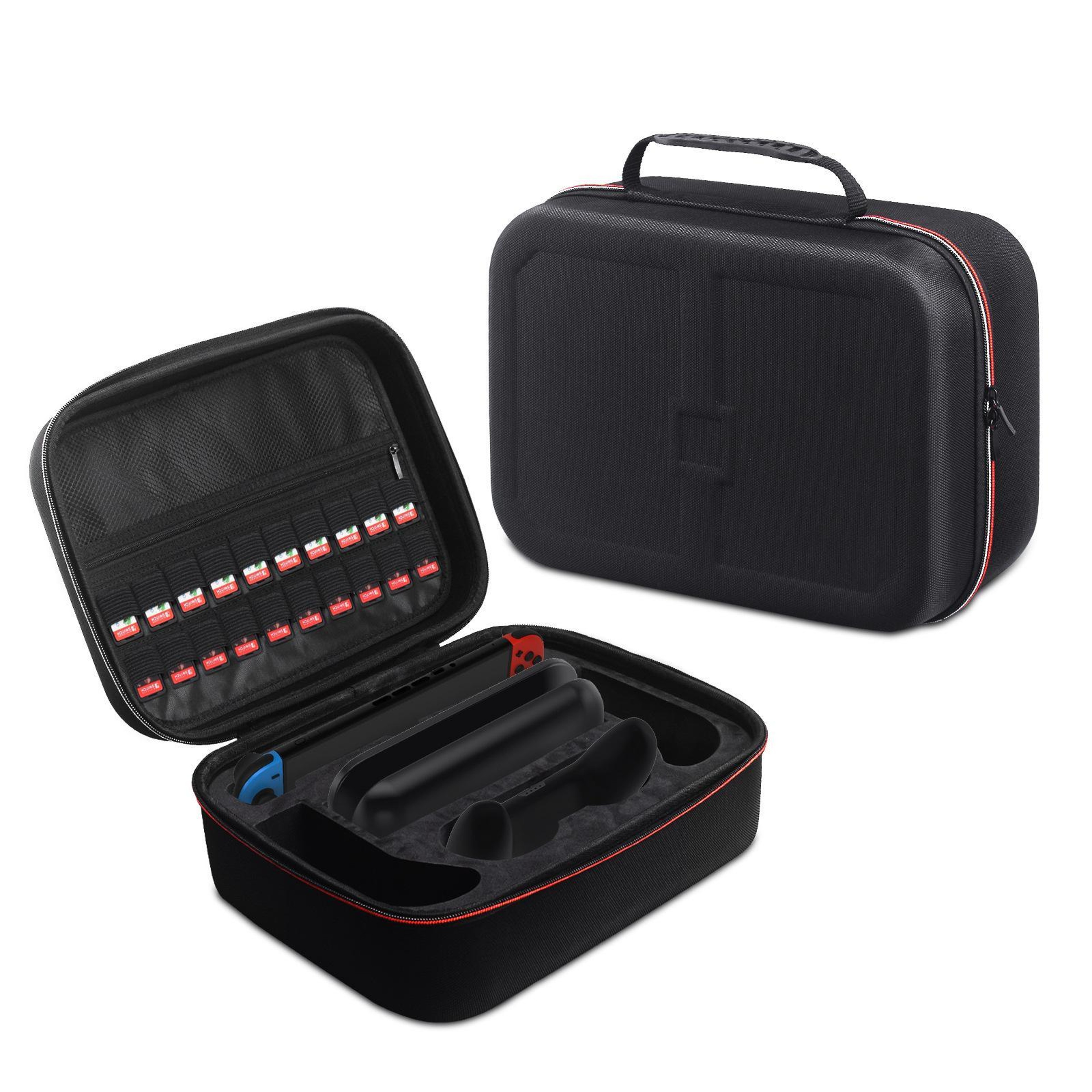 Nintendo Switch 2 Carrying Case Large Capacity Travel Storage Bag with 20 Game Card Slots – view 1