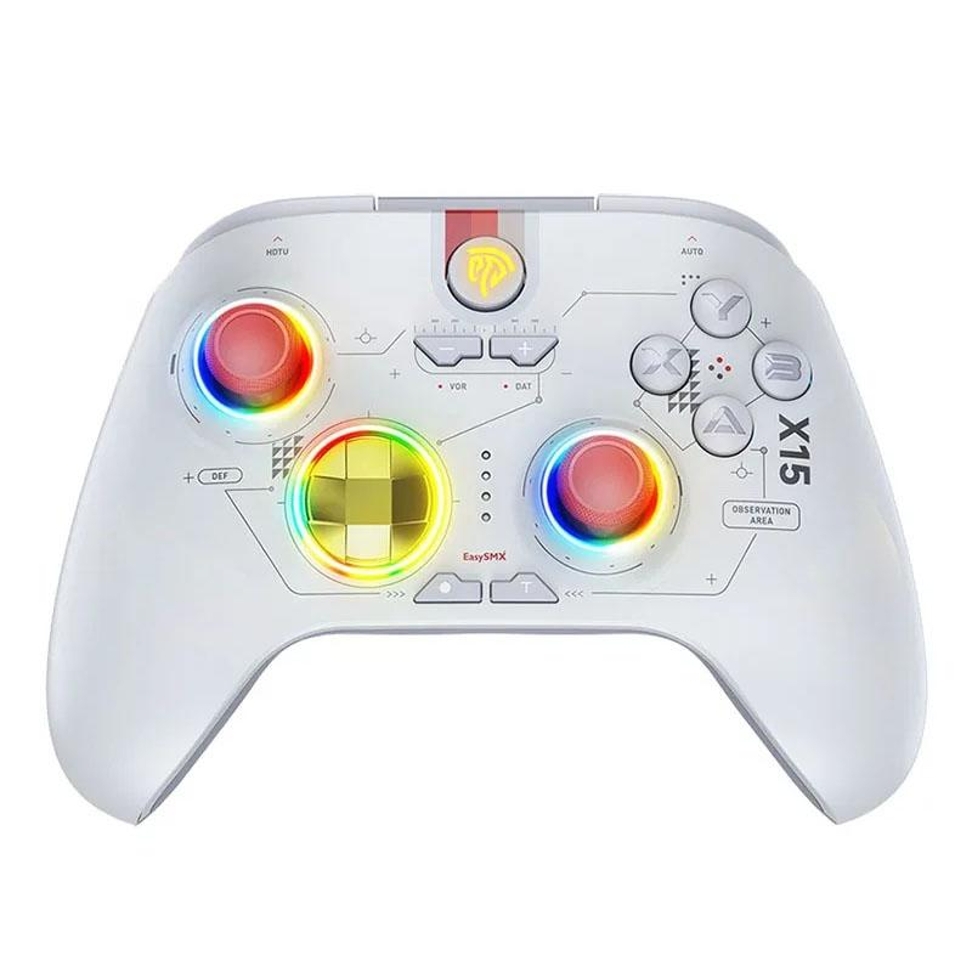 EasySMX X15 Hall Effect Controller with RGB Wireless Gaming for PC, Switch, Steam Deck – view 14