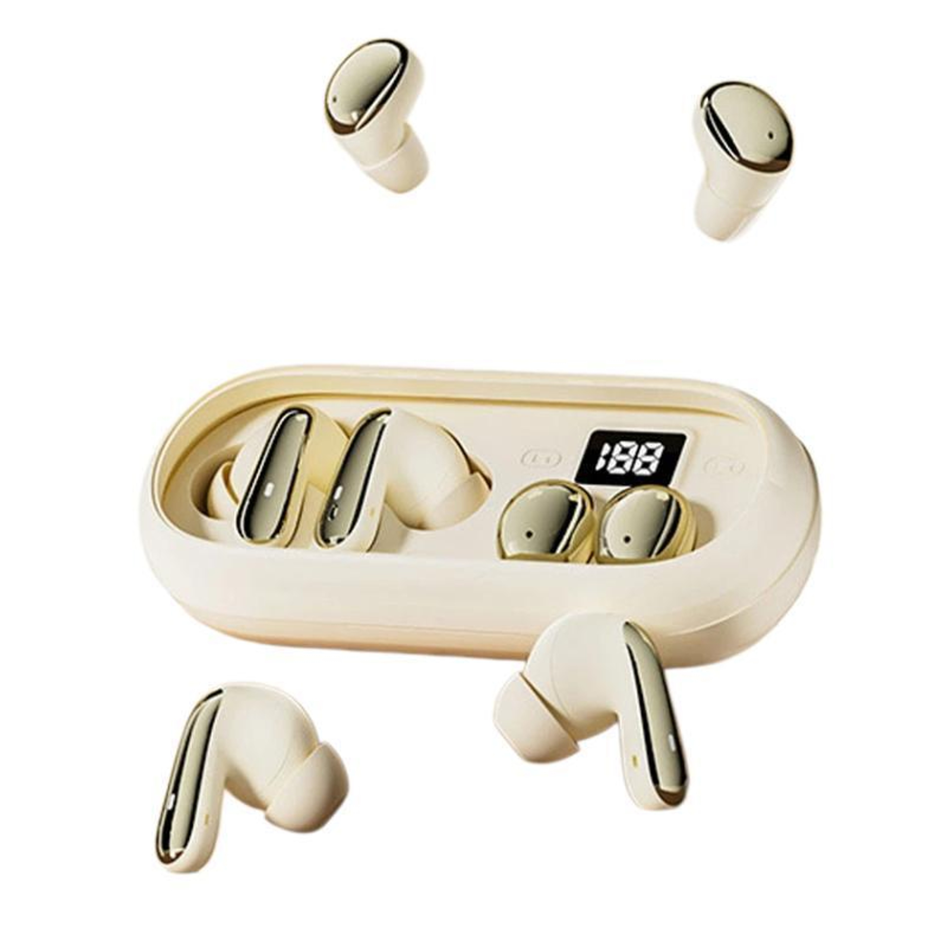 MD35 Sleep Earbuds with Noise Reduction, Bluetooth 6.0 and Digital Display – view 13