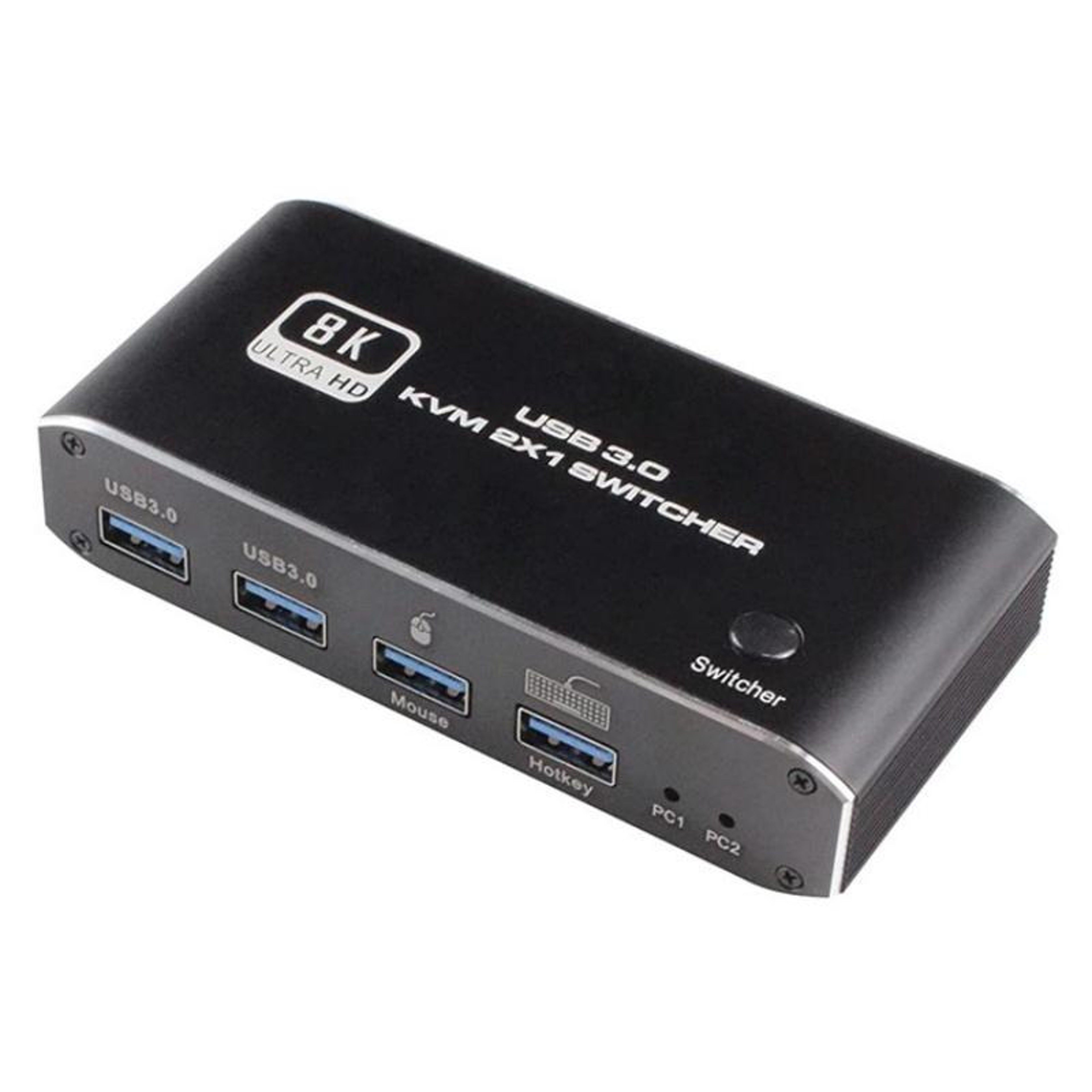 K4 8K KVM Switch with HDMI 2.1 and USB 3.0 for Dual PC and Gaming – view 1