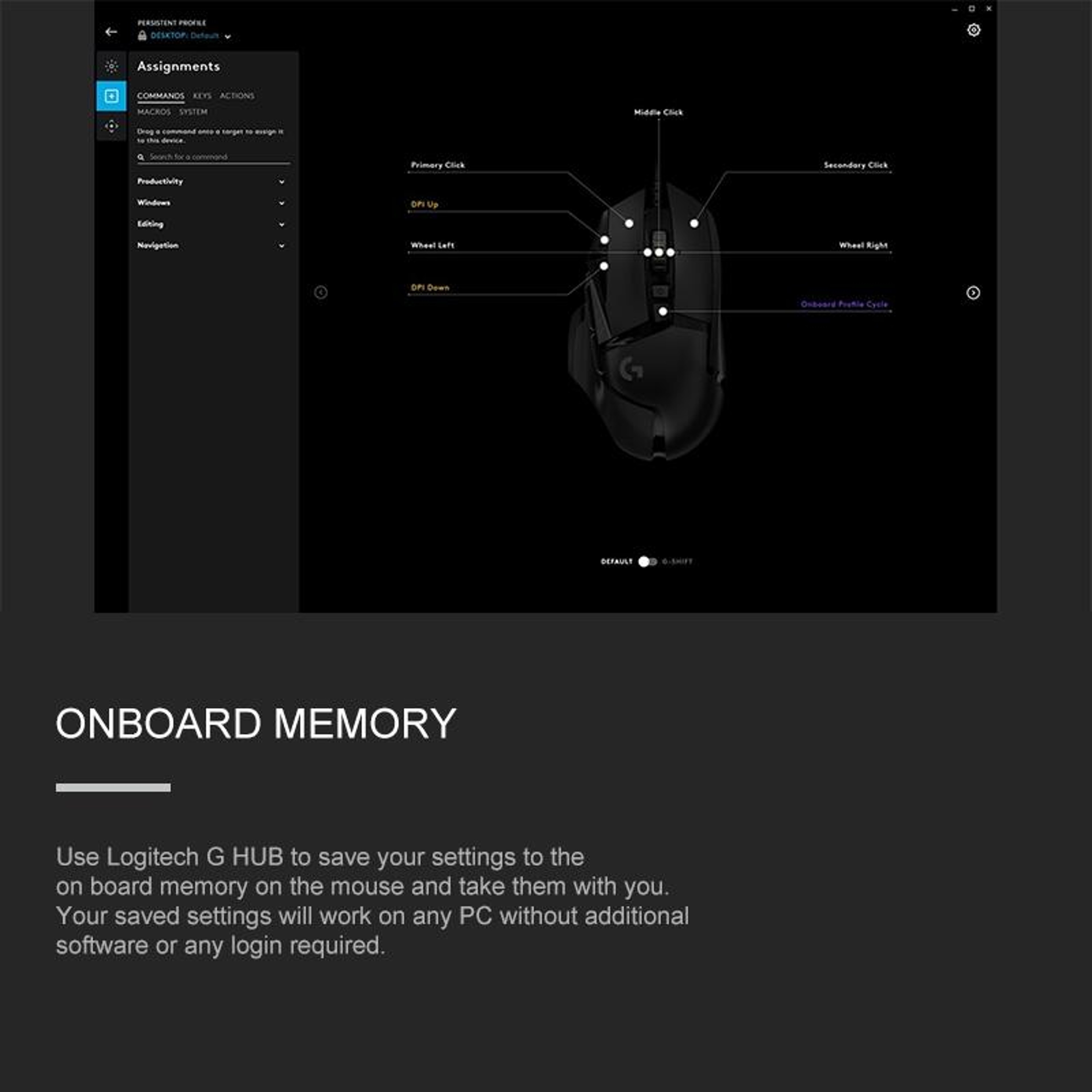 Logitech G502 HERO Wired Gaming Mouse with 11 Programmable Buttons and RGB – view 3