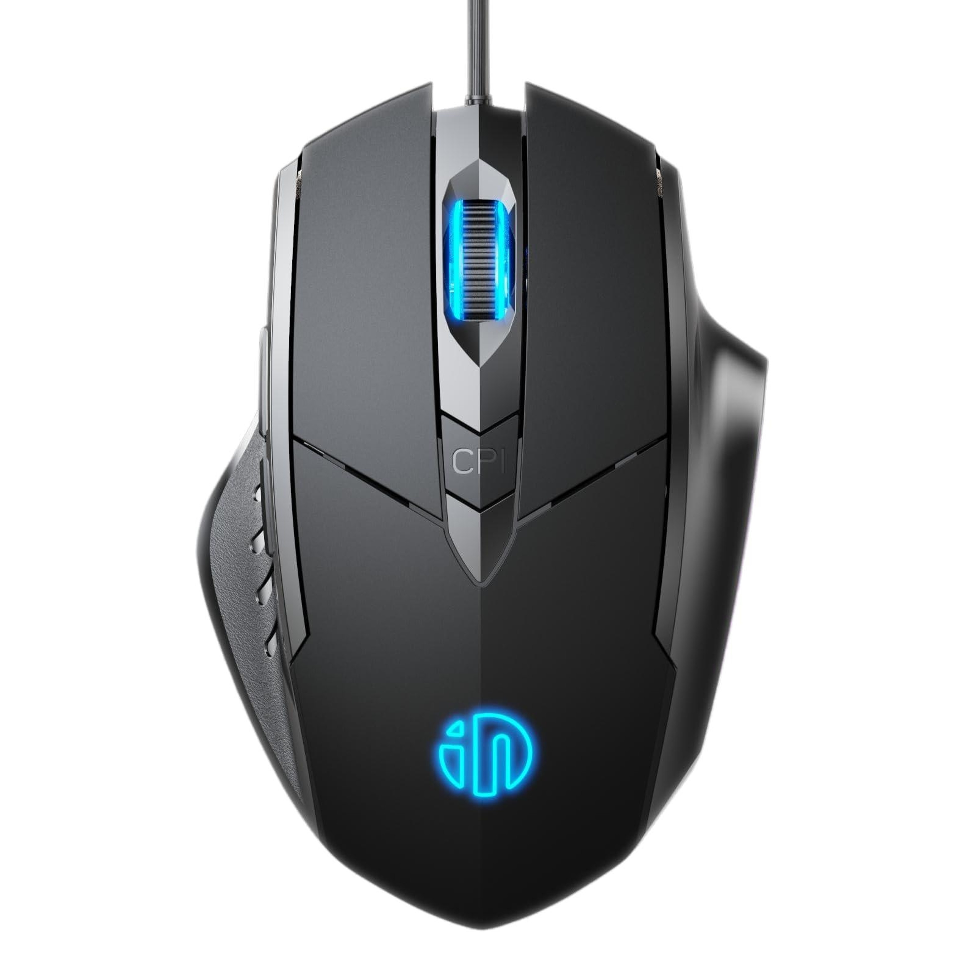 Inphic PW1H Silent Wired Gaming Mouse 7200 DPI 6-Button Illuminated Mouse – view 11