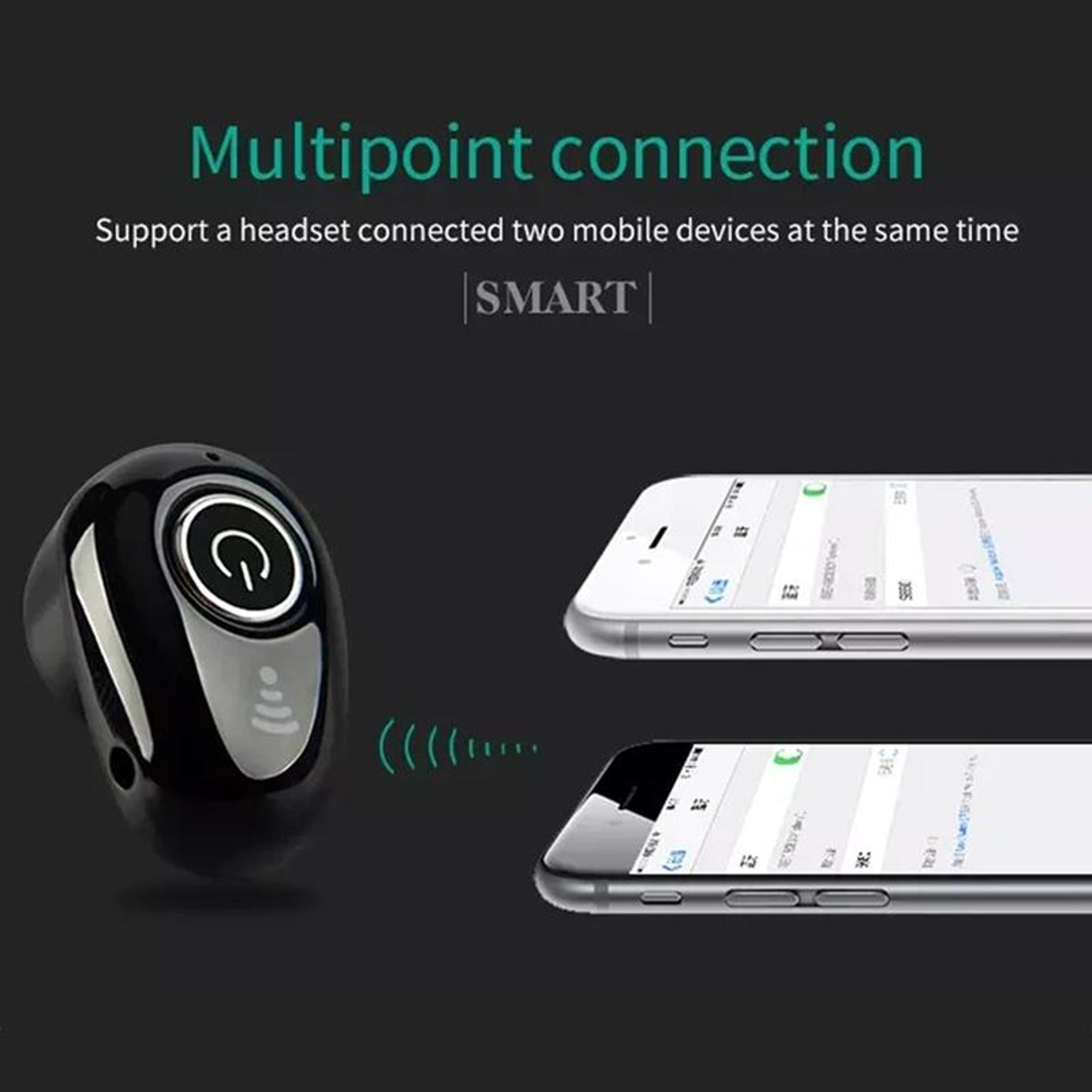 S650 Mini Bluetooth Earphone with Mic – Invisible Wireless Earbud for Calls, Sports and Everyday Use – view 5
