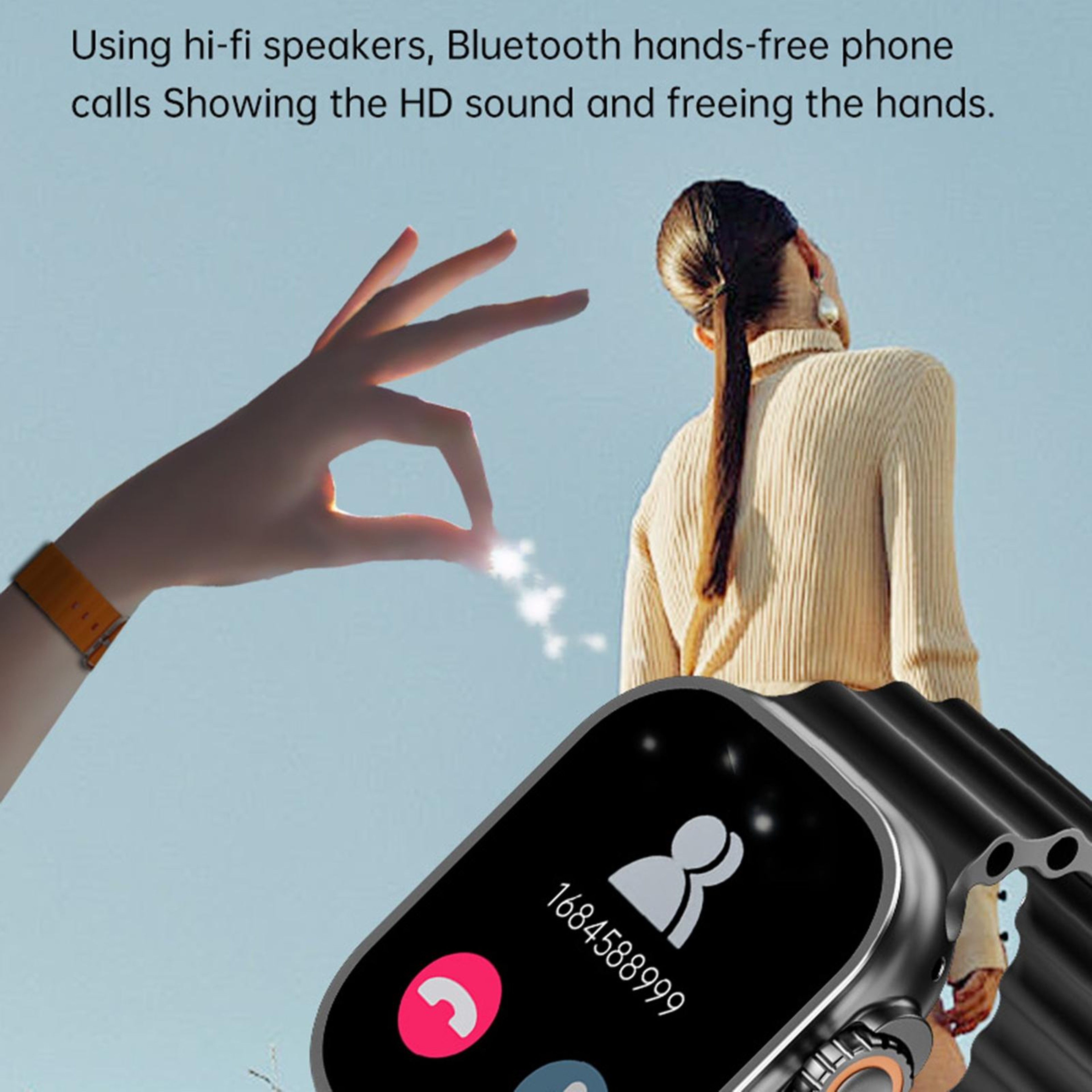 WS12 Ultra 2 Bluetooth Calling Smartwatch with 2.2-Inch Display and Health Tracking – view 7