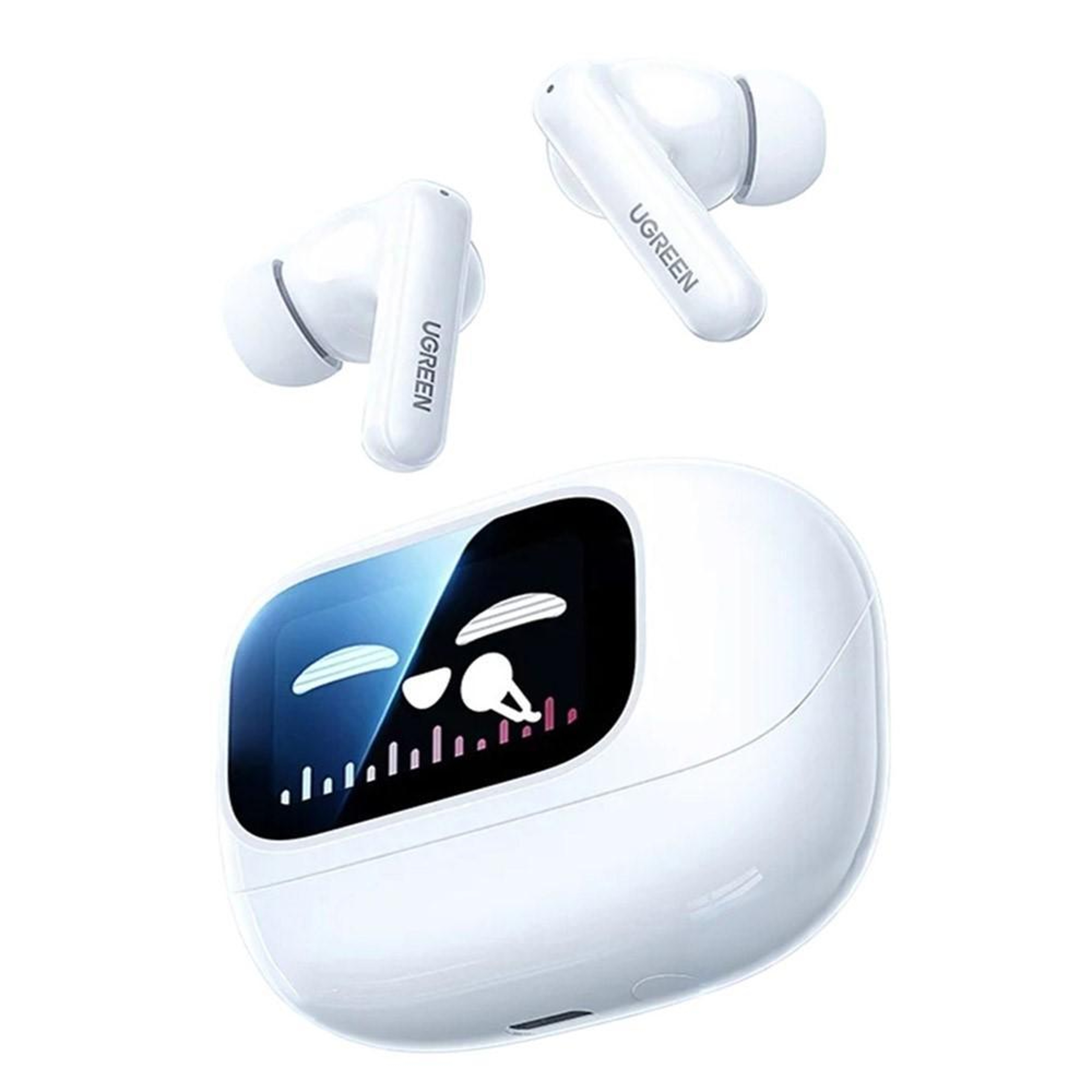 UGREEN WS211 Smart Touch Screen ANC Noise Cancelling Hi-Res Wireless Earbuds – view 1