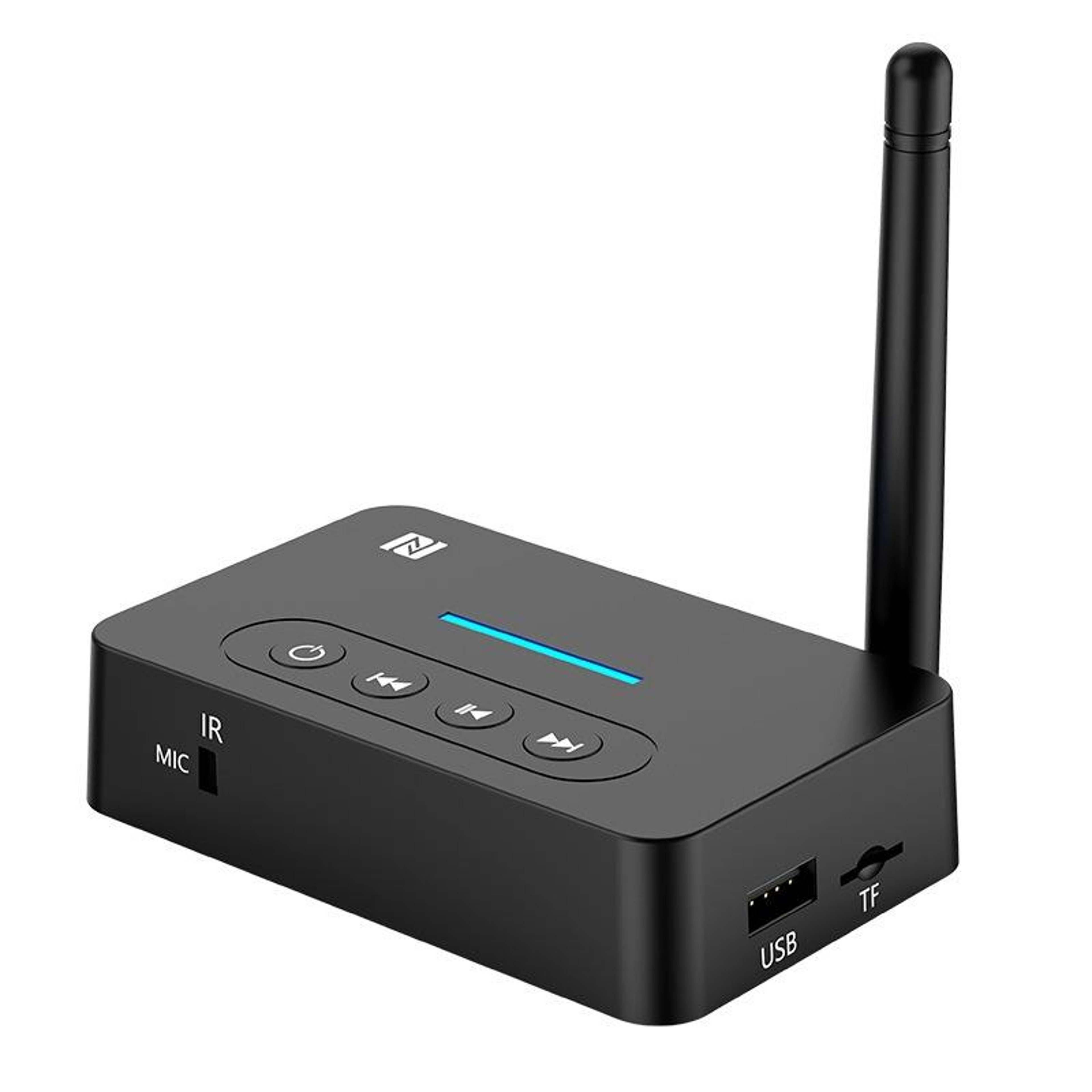 D9 Bluetooth 5.1 Receiver Transmitter with NFC for Car, TV and Home Audio – view 1