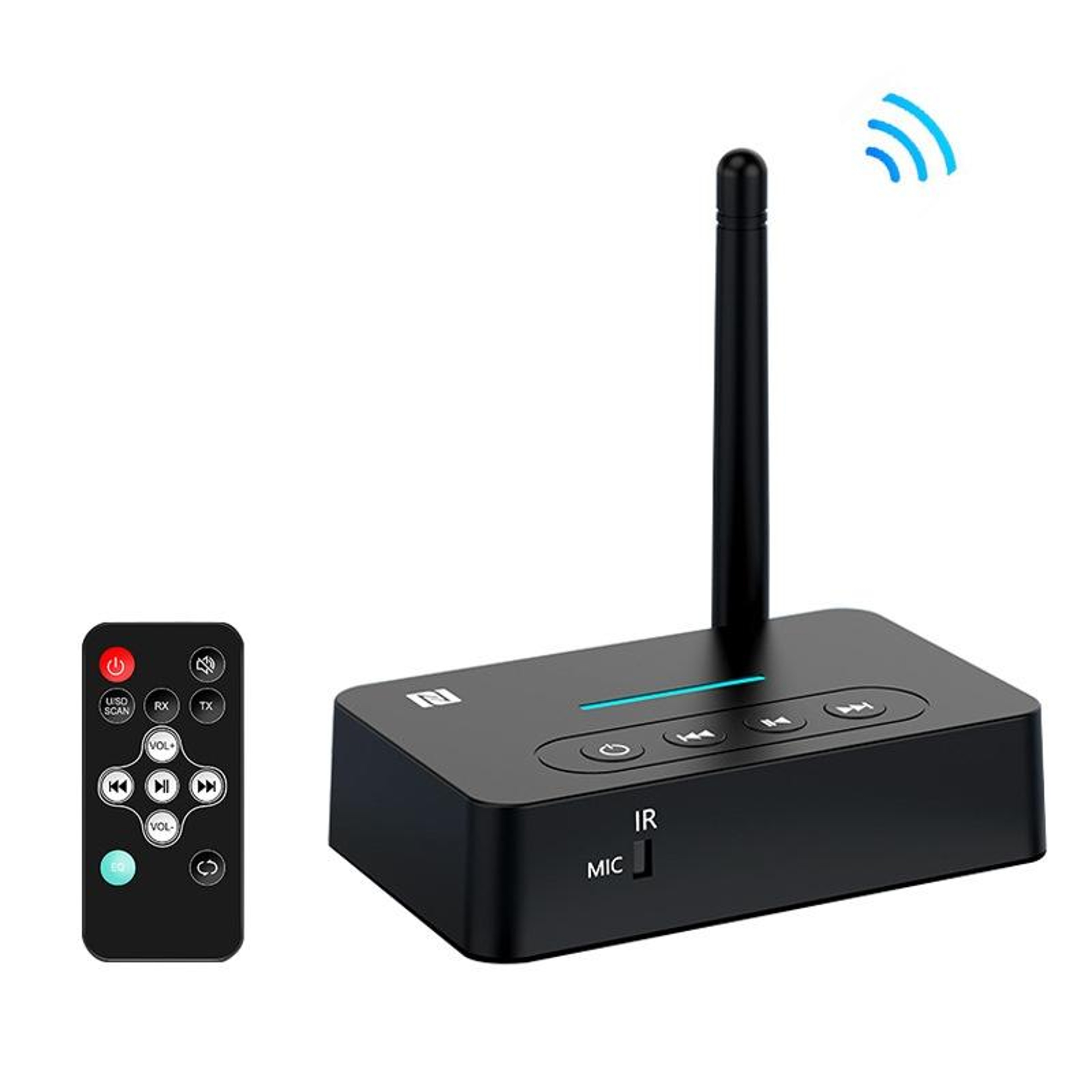 D9 Bluetooth 5.1 Receiver Transmitter with NFC for Car, TV and Home Audio – view 2