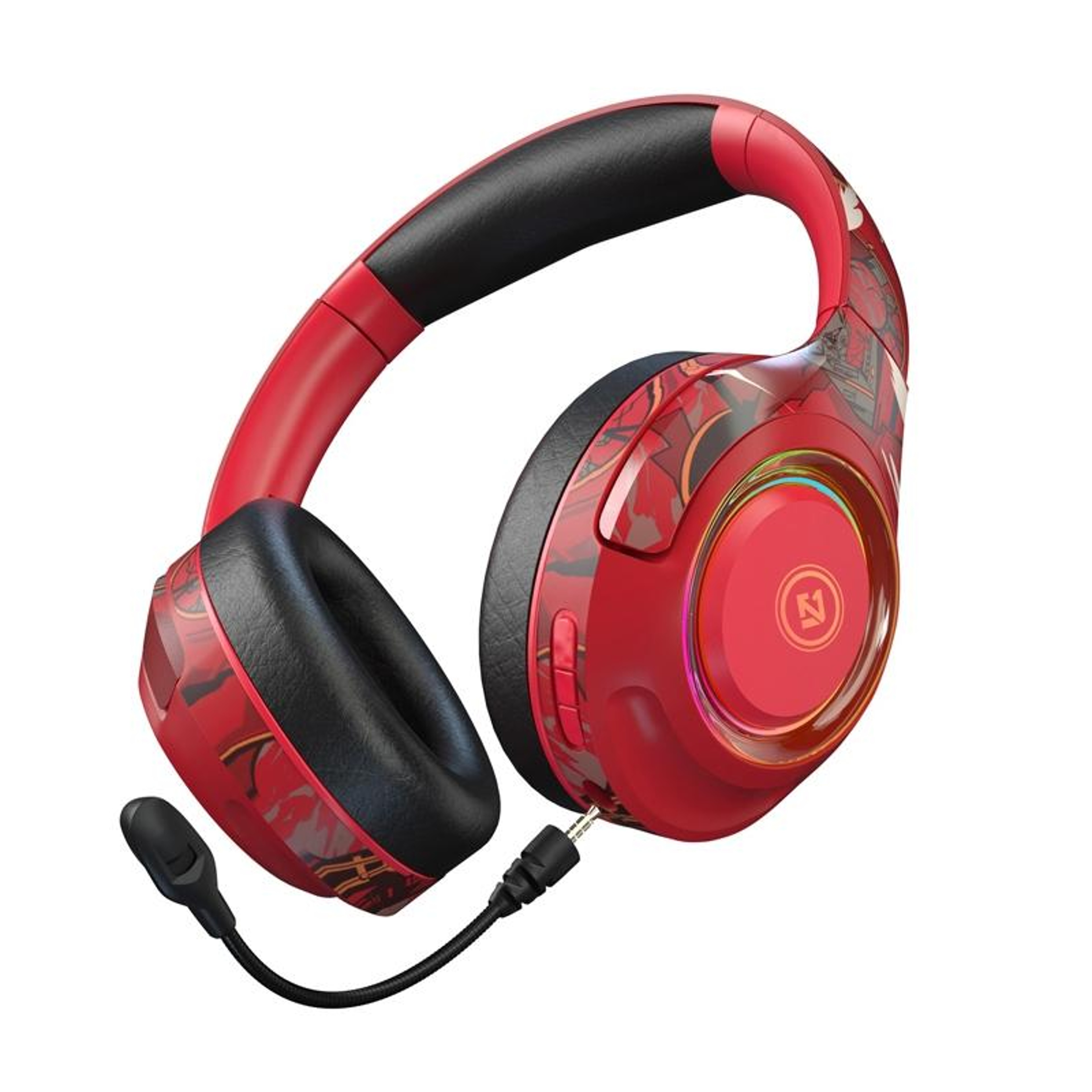 EL-A2 Wireless Gaming Headset with Microphone, RGB Lights and Foldable Design – view 9