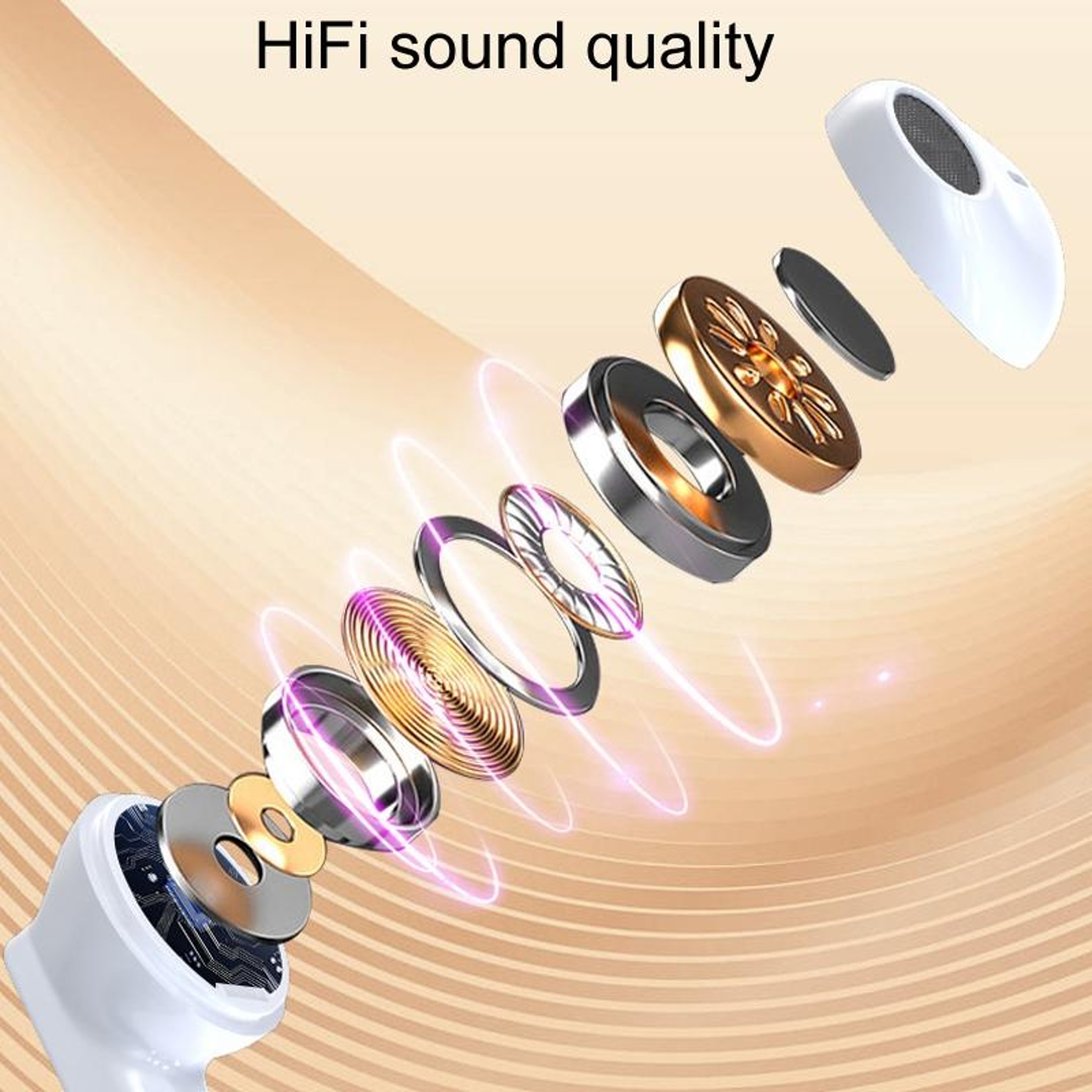 B7 Bluetooth 5.3 Earbuds Low Latency Wireless Gaming Earbuds for Sports – view 4