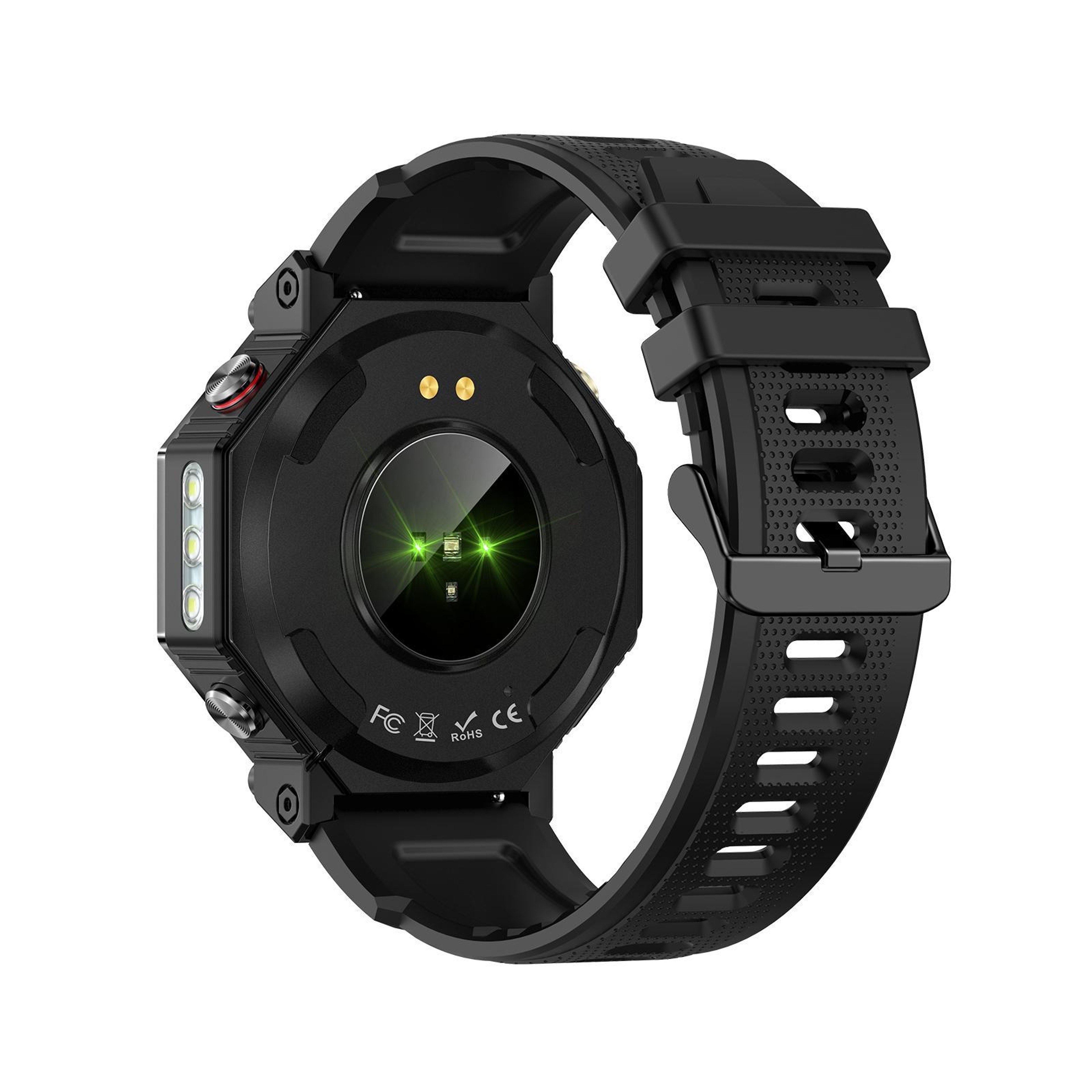 KC91 Outdoor GPS Smartwatch with Flashlight, 3ATM Water Resistance and Bluetooth Calling – view 3