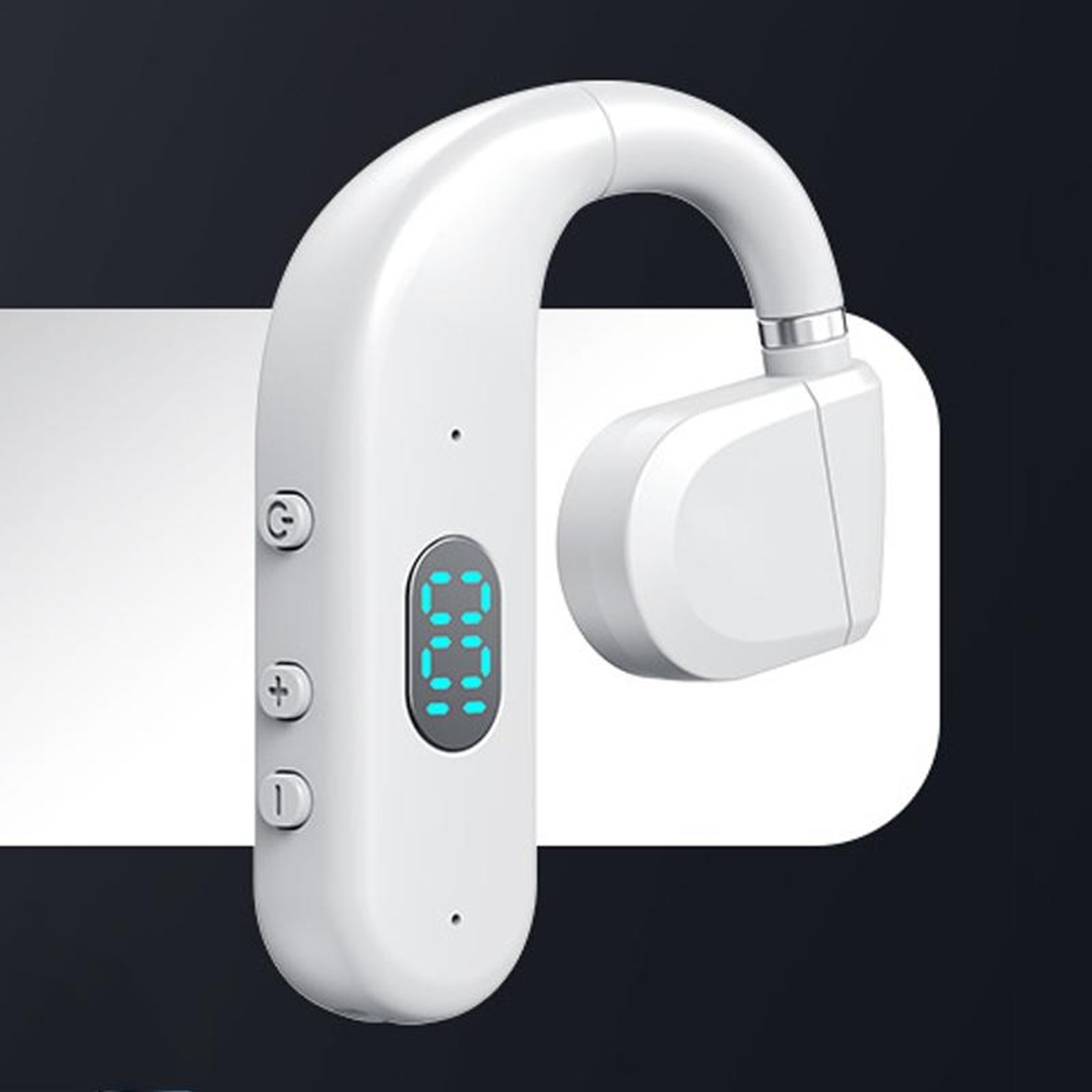 T50 Open Ear Bone Conduction Headphones Bluetooth 5.3 Headset with Digital Display – view 15