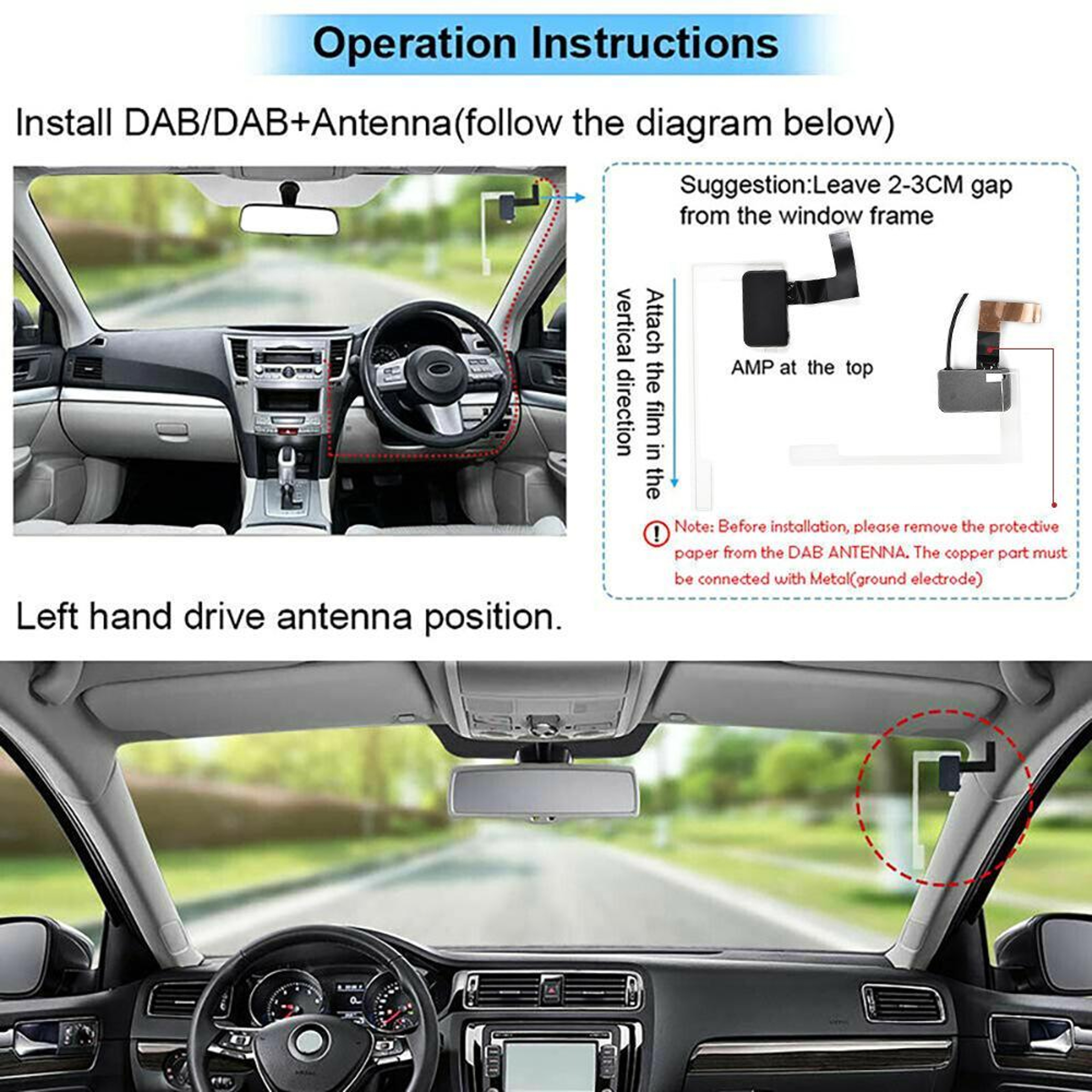 Android Car DAB+ Radio Adapter USB Digital Receiver Module for Navigation Systems – view 9