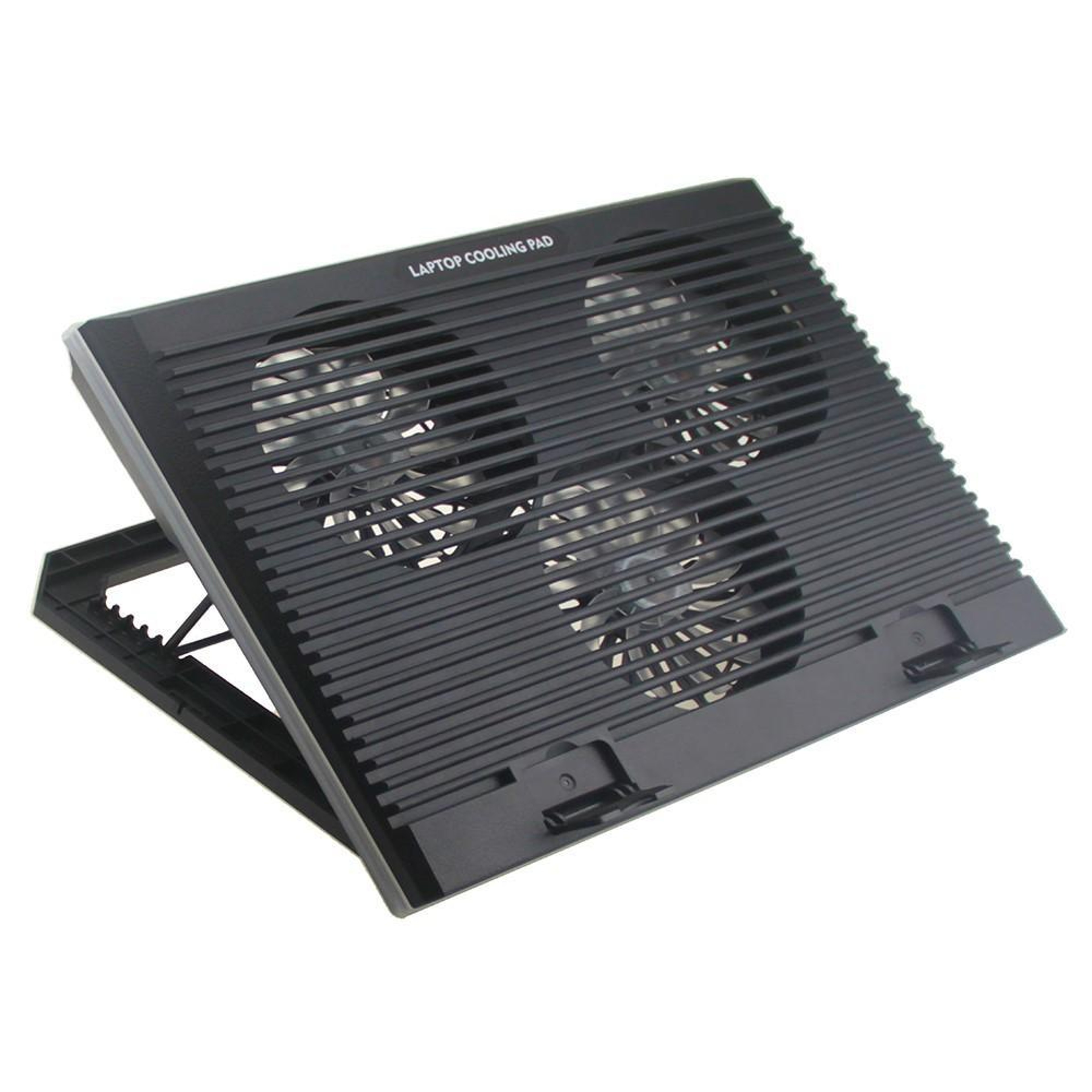CP253 RGB Laptop Cooling Pad with Triple Fans and Adjustable Laptop Stand – view 4