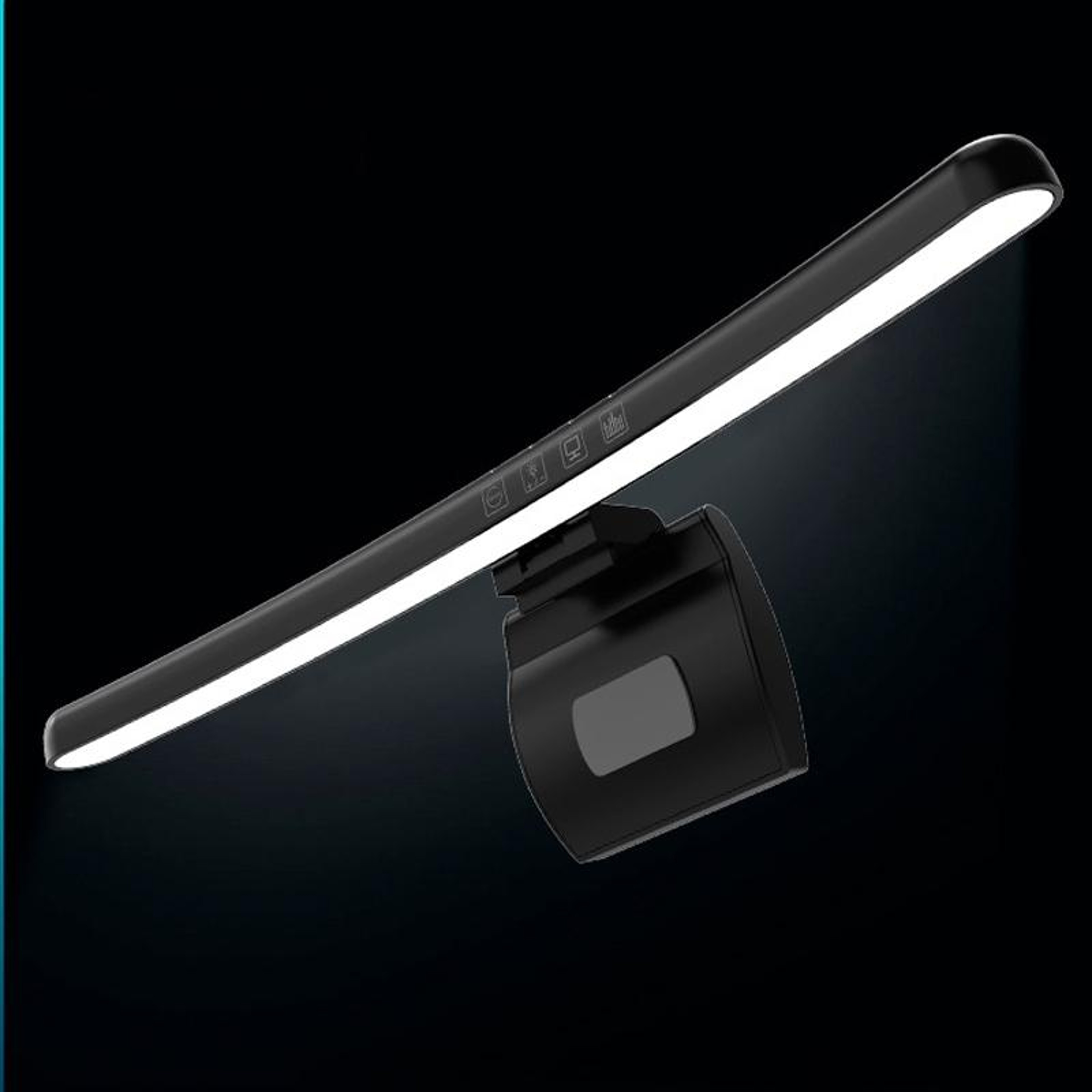 Curved Monitor Light Bar with RGB Backlight and Glare-Free Desk Lighting – view 2