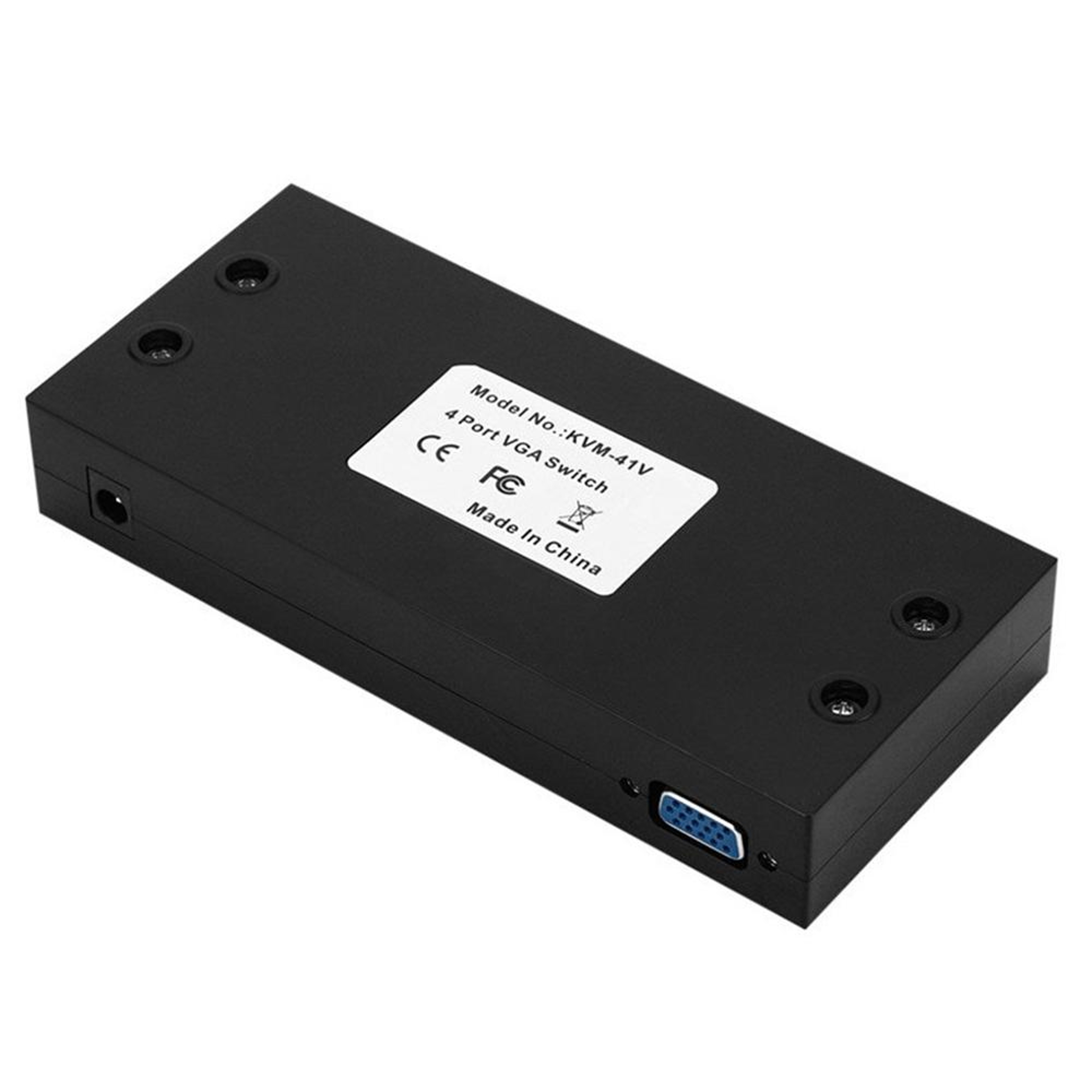 4 Port VGA Switch 4 In 1 Out 1080P VGA Selector for Monitor and Projector – view 3