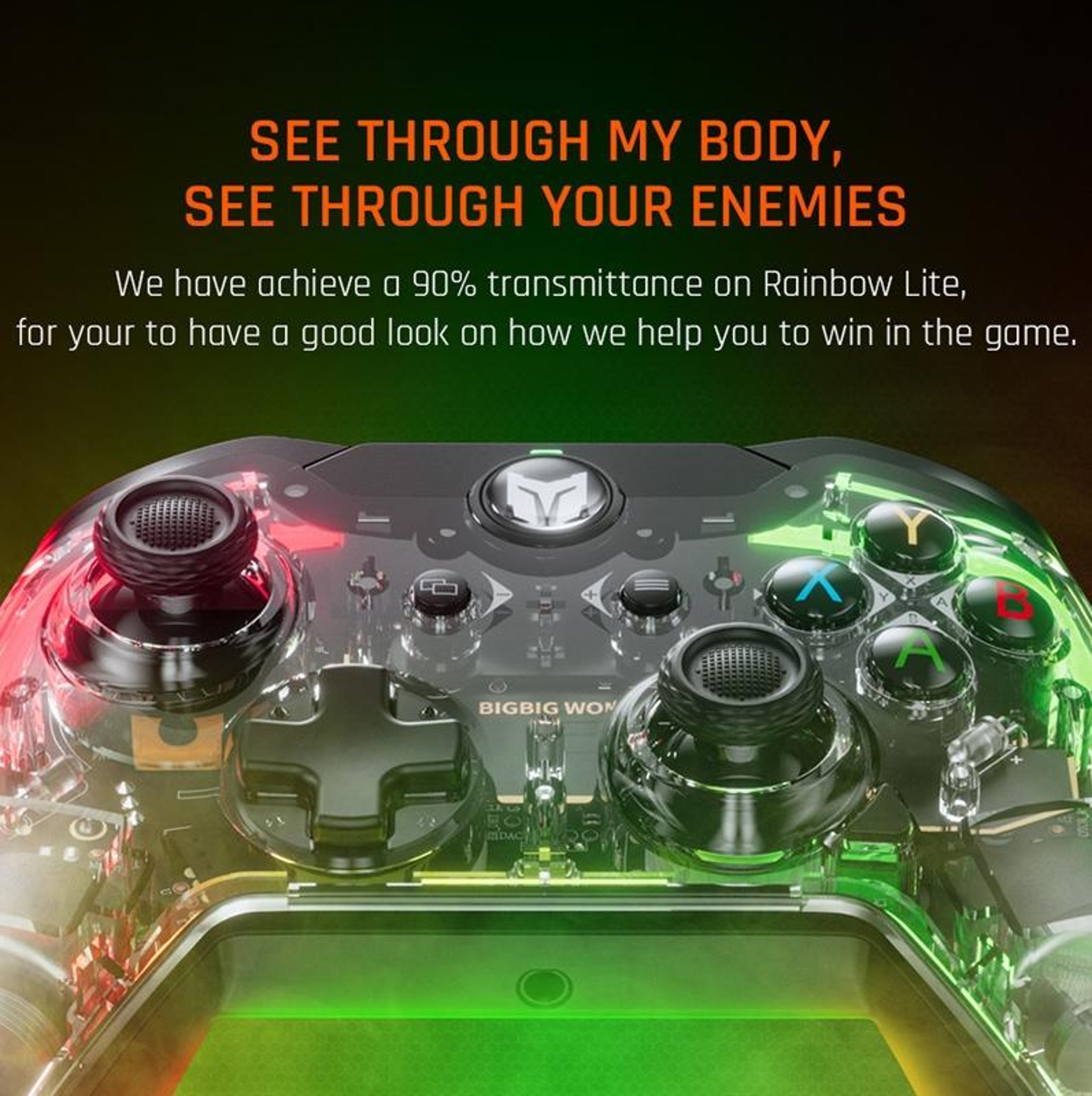 BIGBIGWON C1 S RGB Wired PC and Switch Controller with Programmable Buttons – view 5