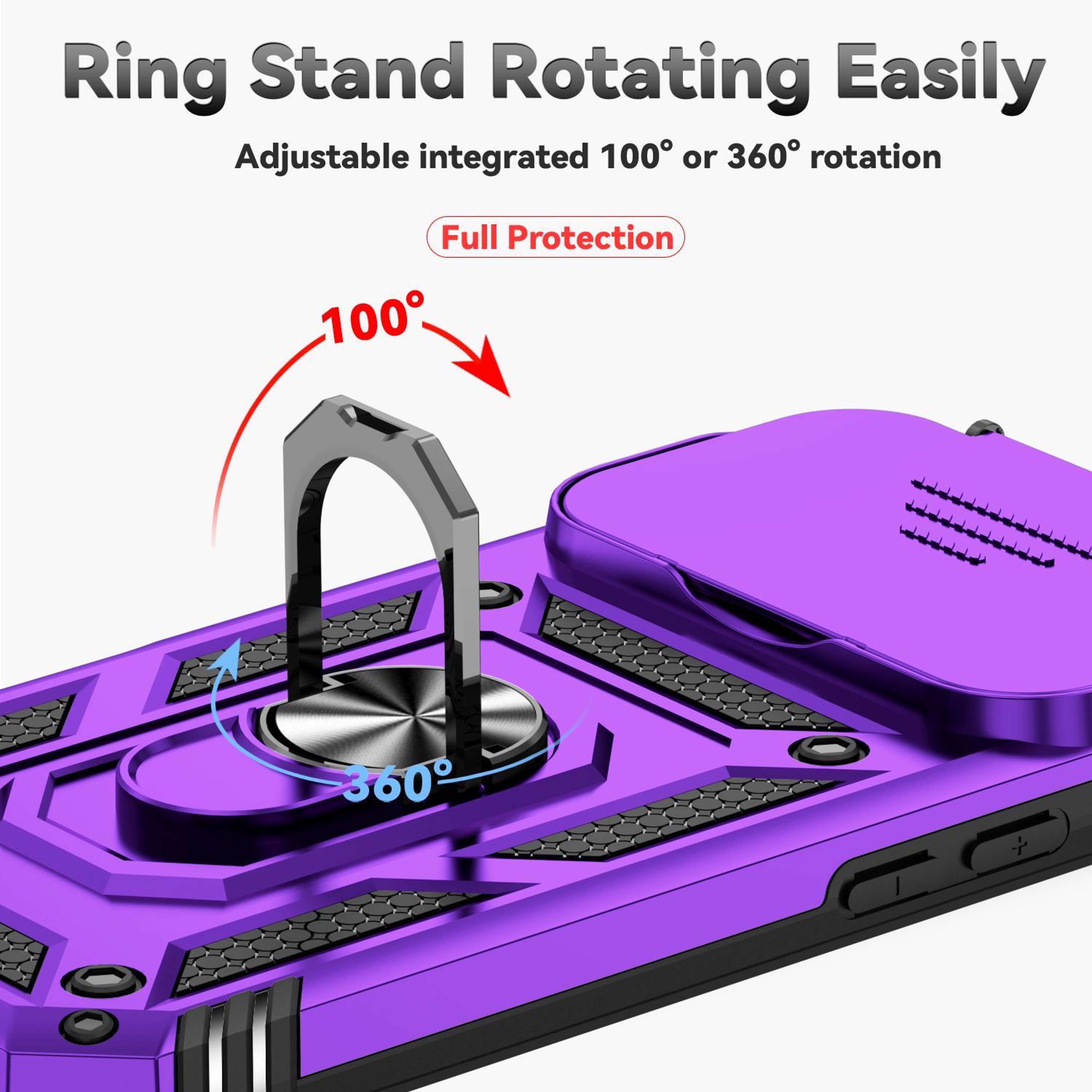 IPhone 18 Pro Protective Camshield Case With Sliding Camera Cover And Holder 6