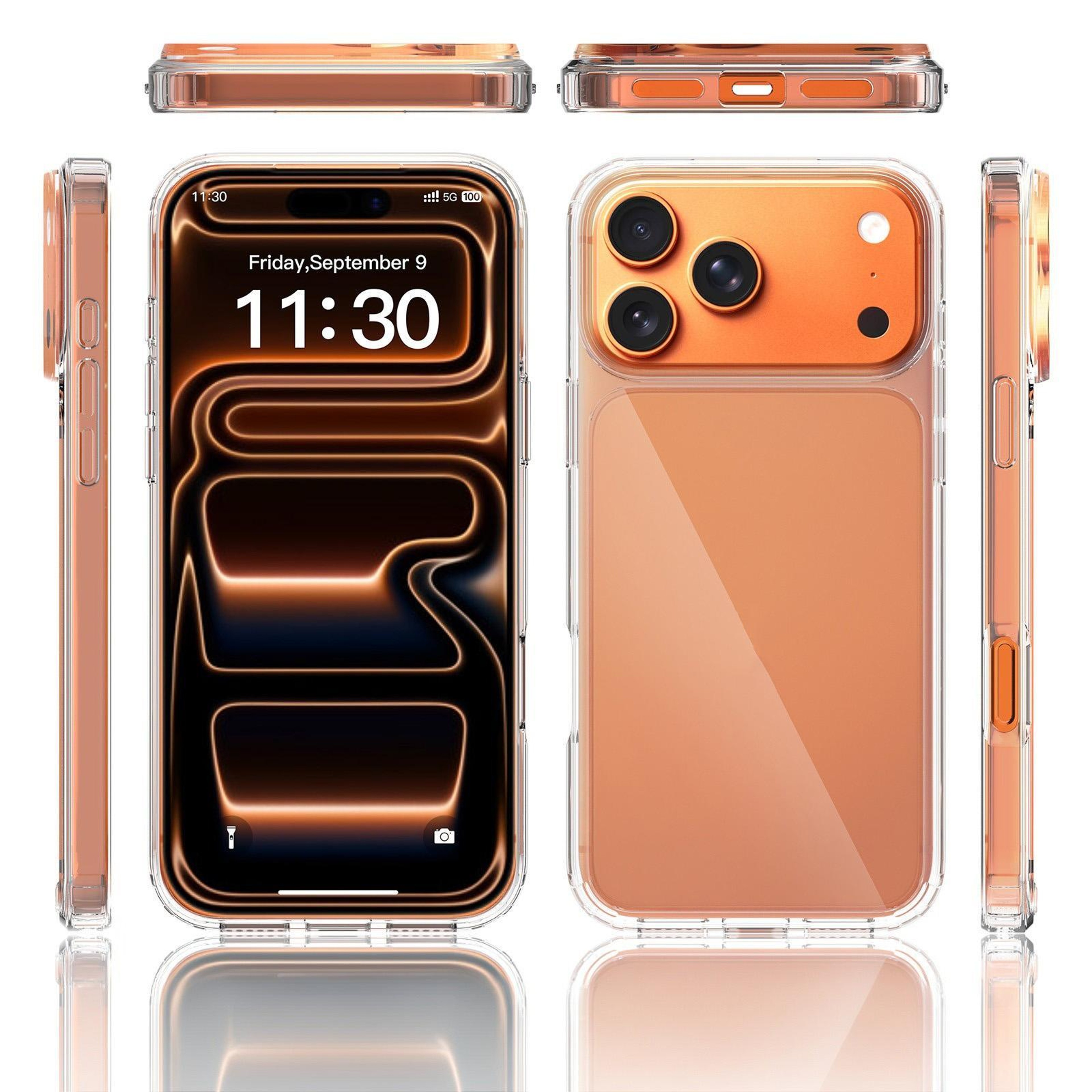 IPhone 18 Pro Max Case Clear 15mm ScratchResistant TPU Acrylic Slim Cover 1