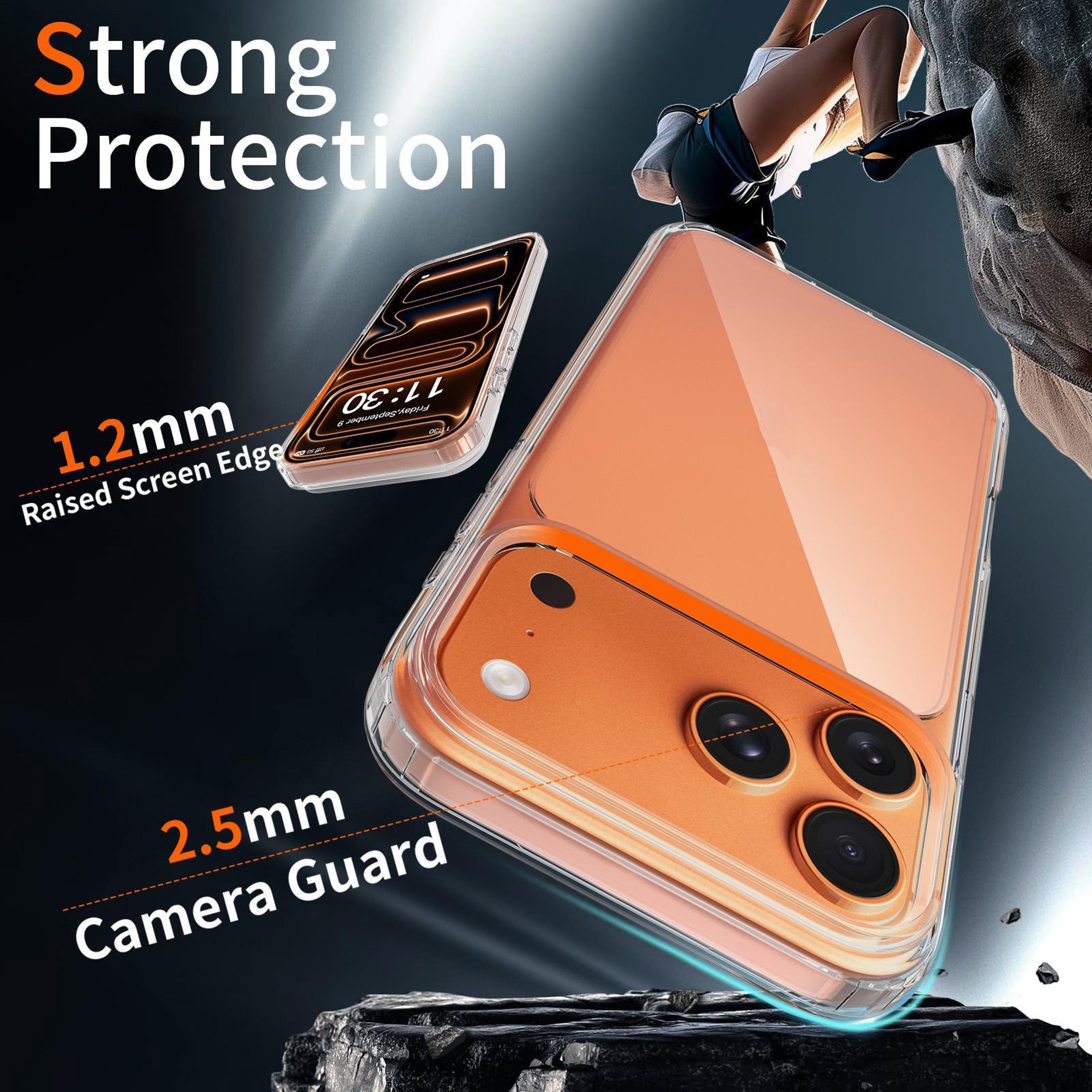 IPhone 18 Pro Max Case Clear 15mm ScratchResistant TPU Acrylic Slim Cover 2