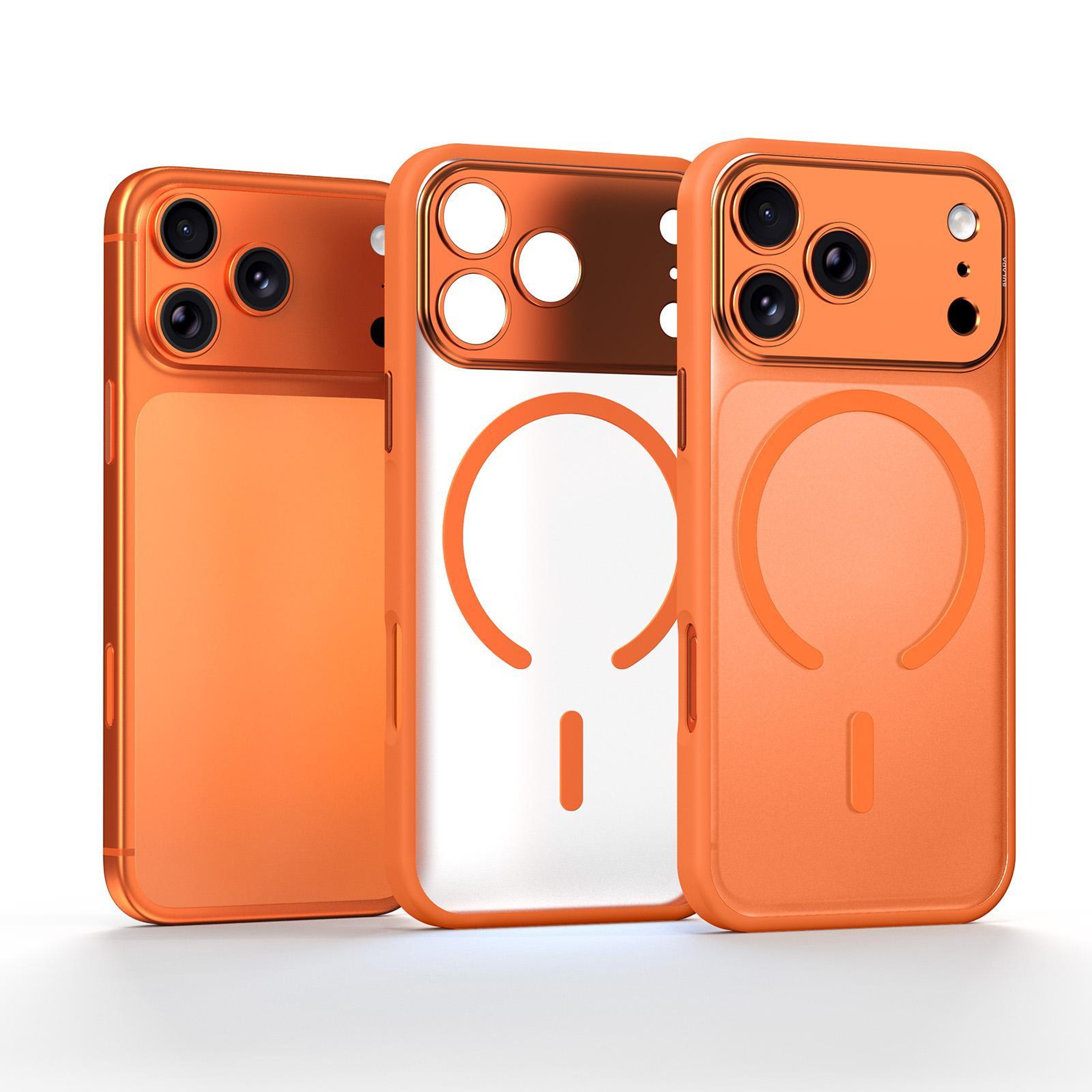 SULADA IPhone 18 Pro Max Case SemiTransparent Matte Magnetic Phone Case 0