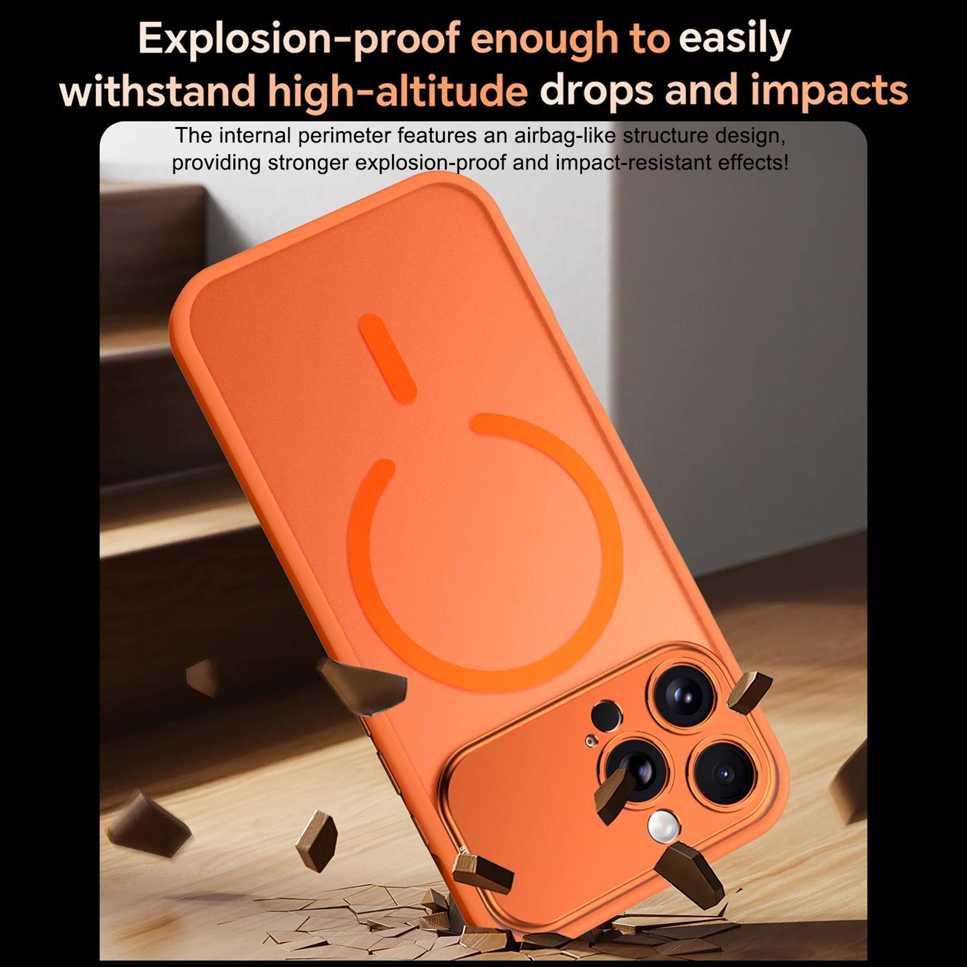 SULADA IPhone 18 Pro Max Case SemiTransparent Matte Magnetic Phone Case 7