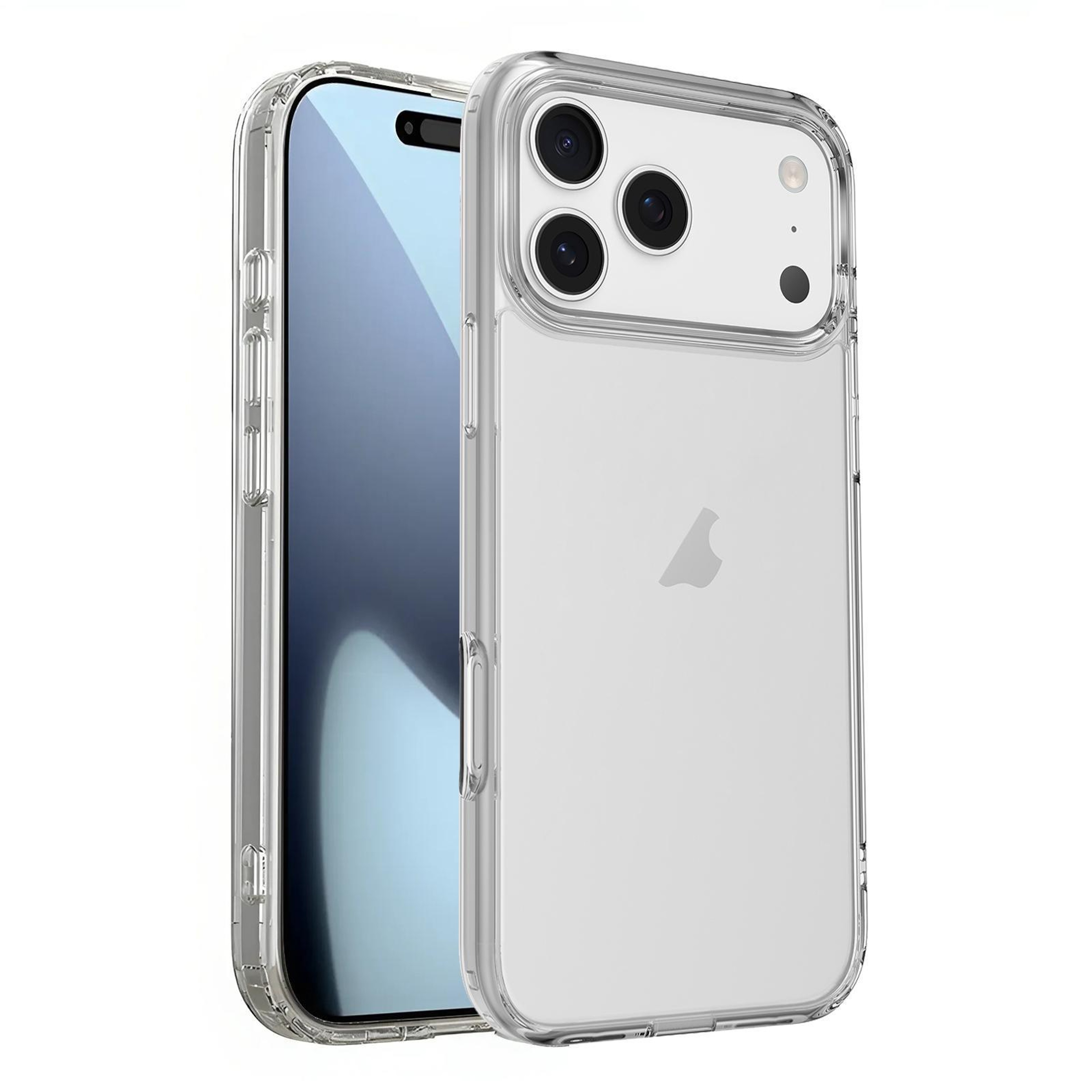 Mutural Ice iPhone 18 Pro Case Clear Lightweight TPU Phone Case with Scratch Protection – view 1