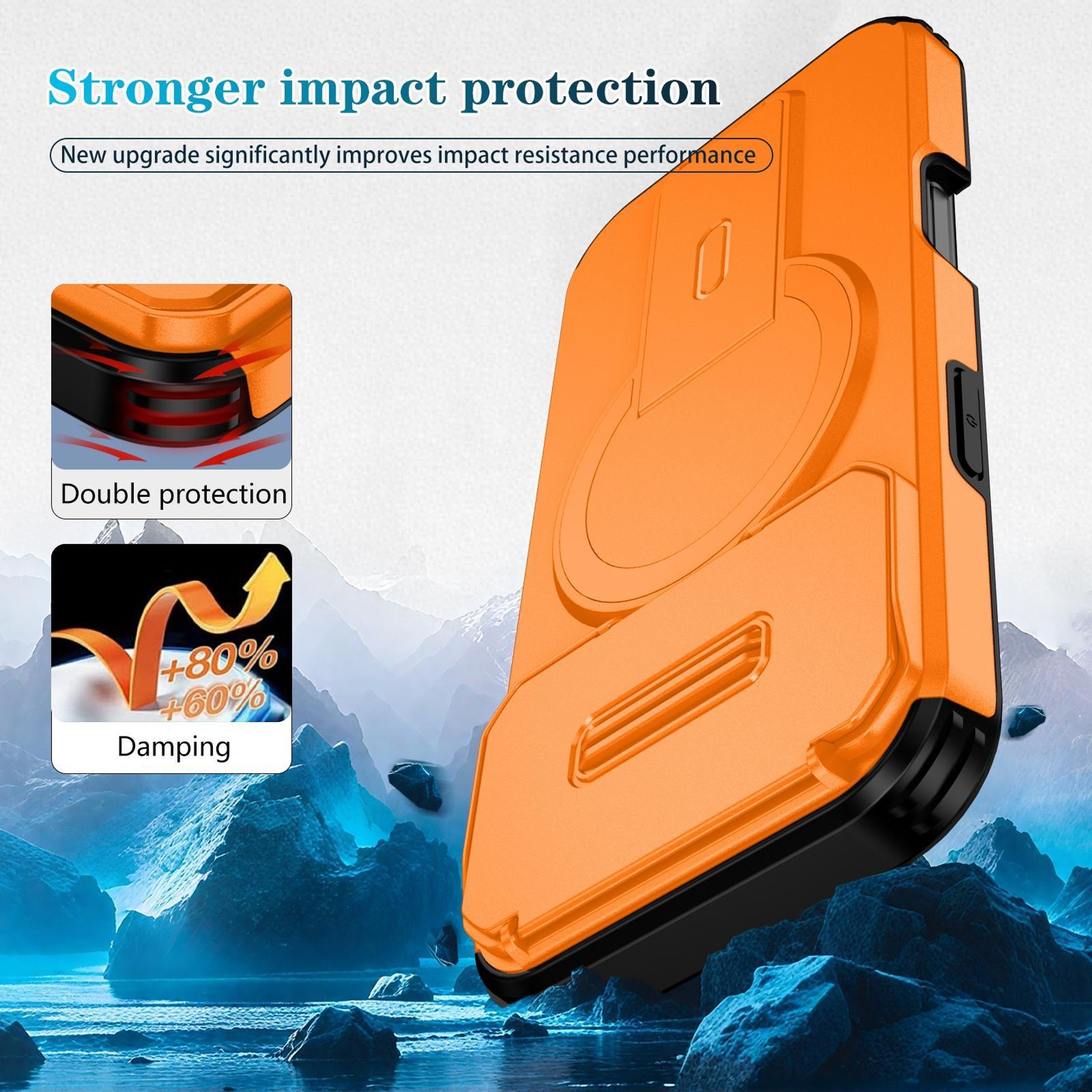 IPhone 18 Pro Max MagSafe Camshield Case With Sliding Camera Cover And Kickstand 1