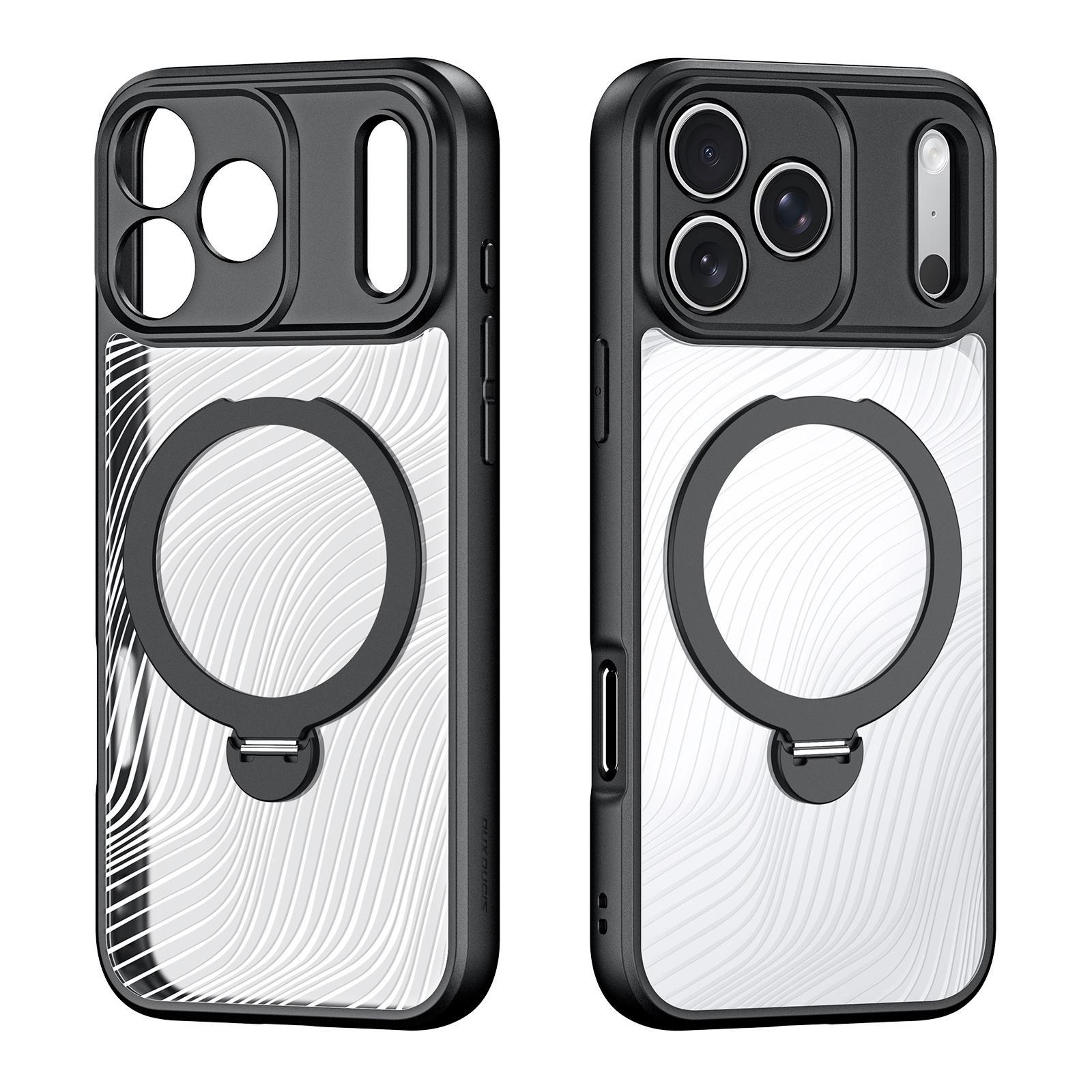 DUX DUCIS Aimo Mag iPhone 18 Pro Max MagSafe Case with Ring Holder and Shockproof Frosted Protection – view 2